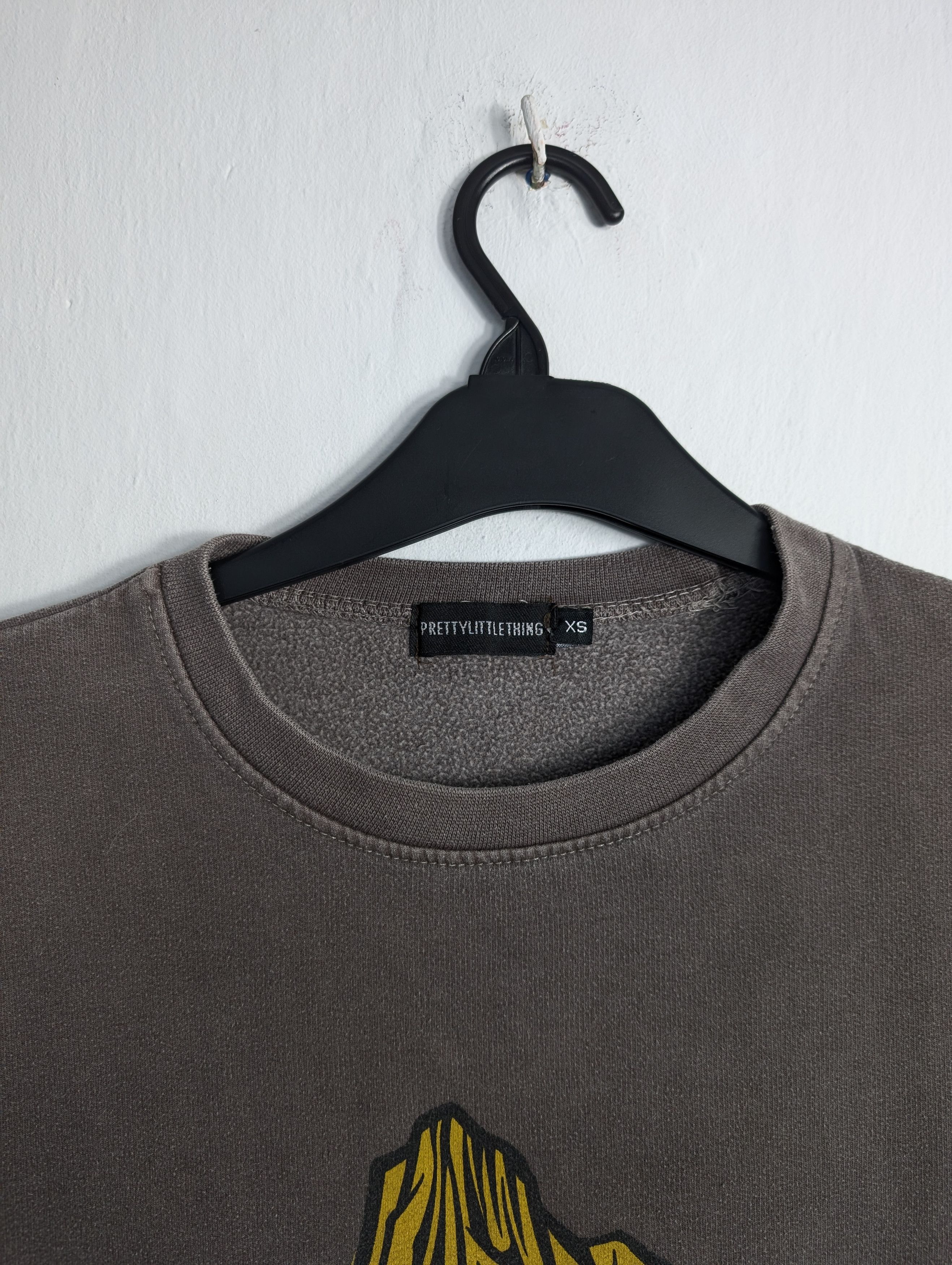 Vintage Vintage Sweatshirt Wyoming Grey Mountains USA Size XS / US 0-2 / IT 36-38 - 4 Thumbnail