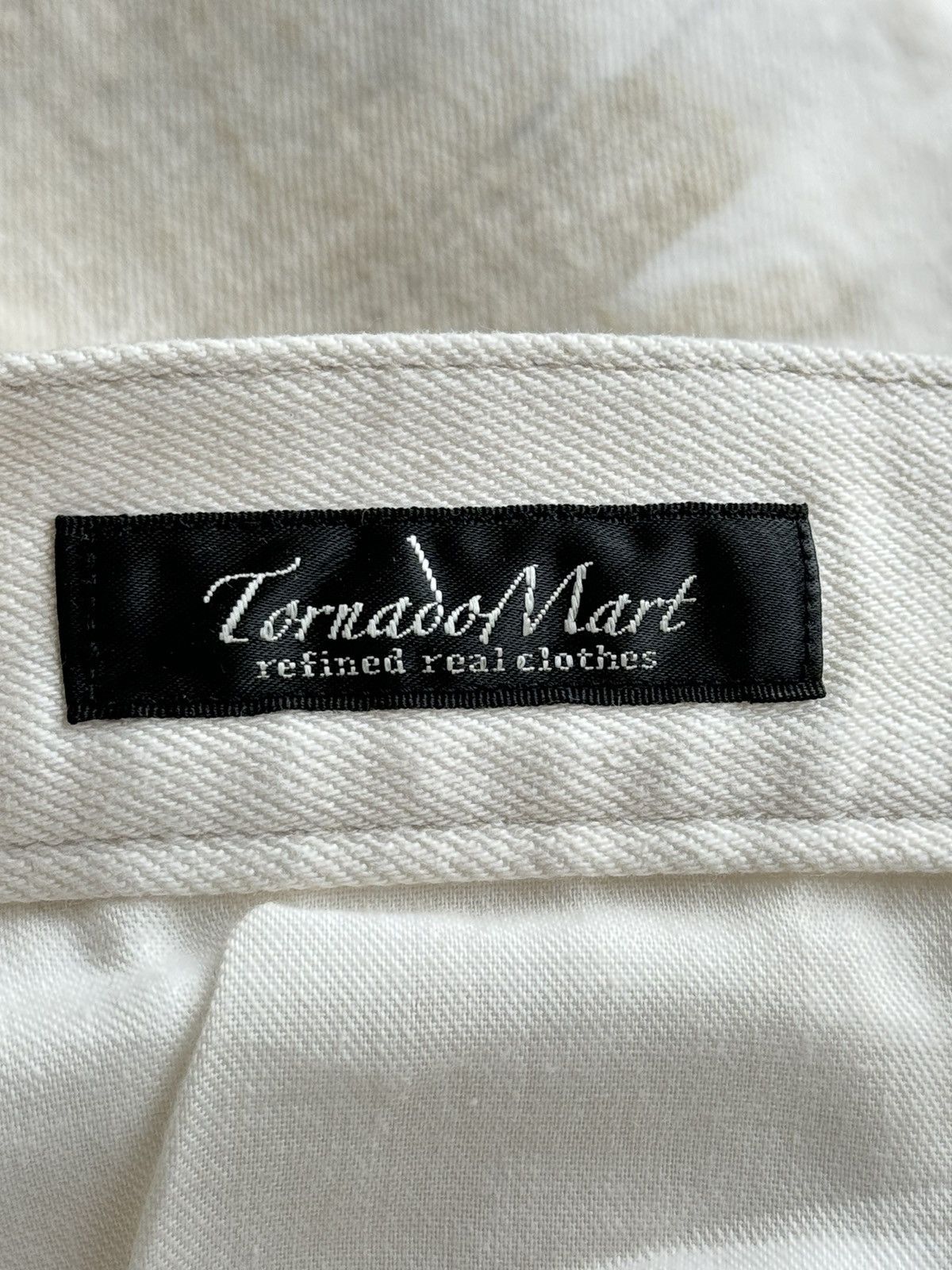 Tornado Mart Tornado Mart Flared Washed Denim / GOA Style Size US 35 - 16 Thumbnail