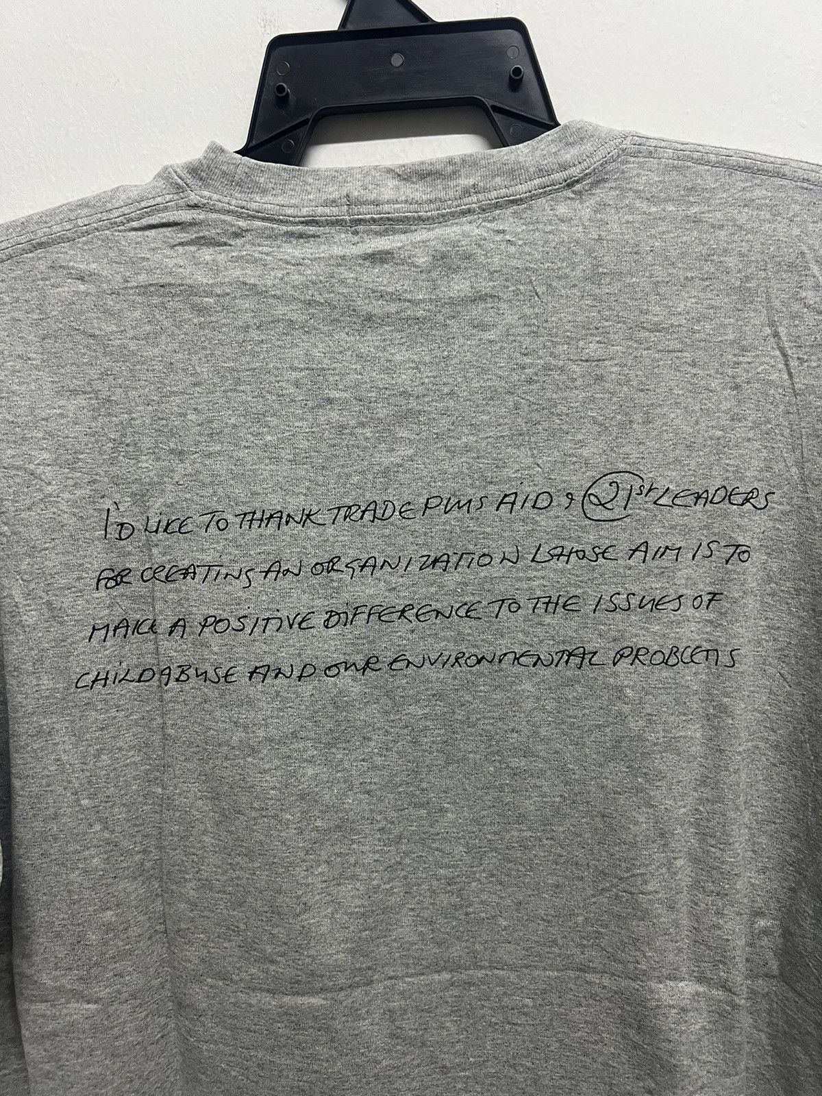Vintage Vintage Aids Kids Abuse Tee Size US L / EU 52-54 / 3 - 6 Thumbnail