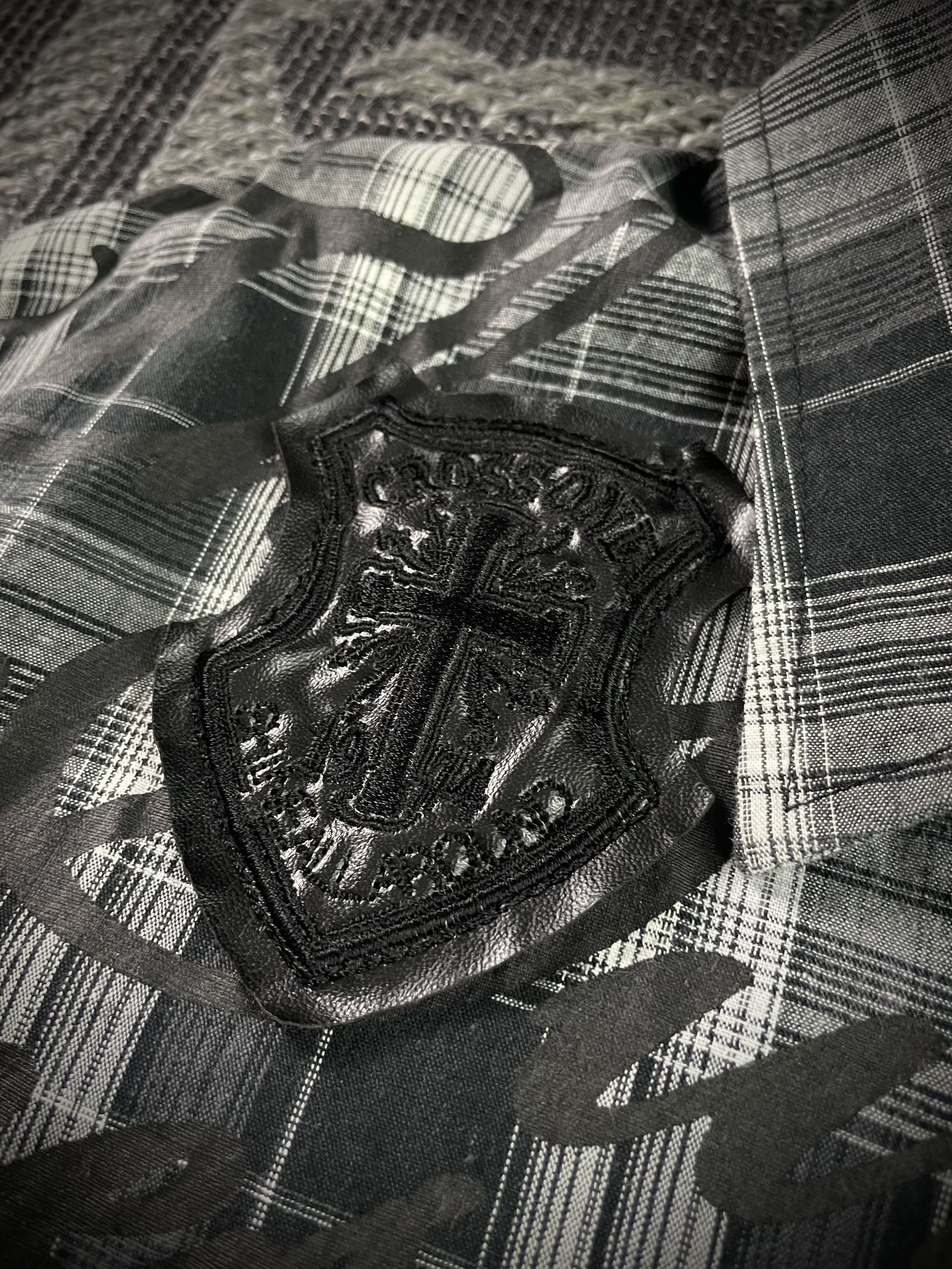 Other Manhoe Japanese Poem Patch Flannel Shirt Size US M / EU 48-50 / 2 - 5 Thumbnail