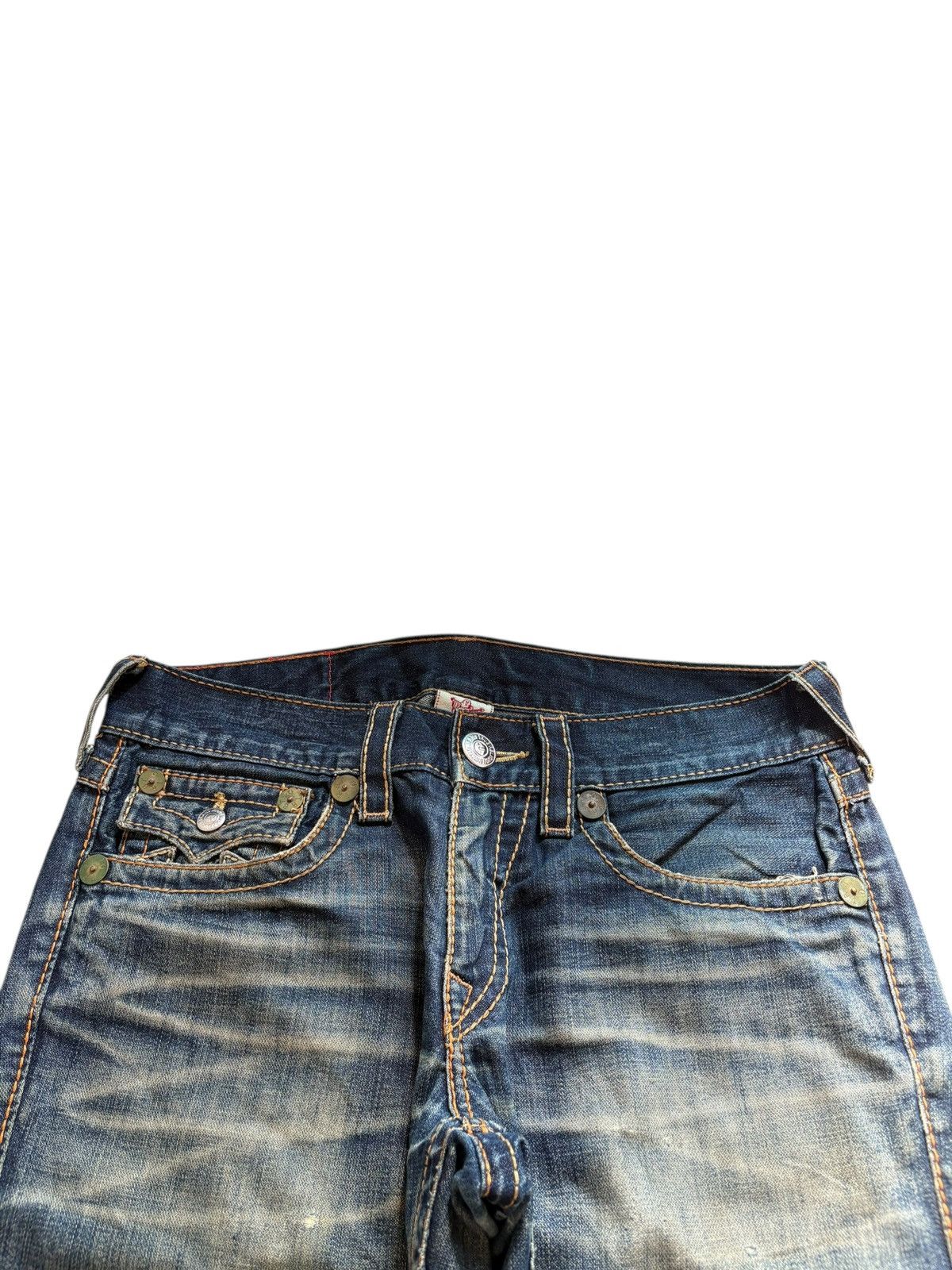 True Religion Vintage True Religion Ricky Big T Mud Wash Baggy Jeans Size US 34 / EU 50 - 5 Thumbnail