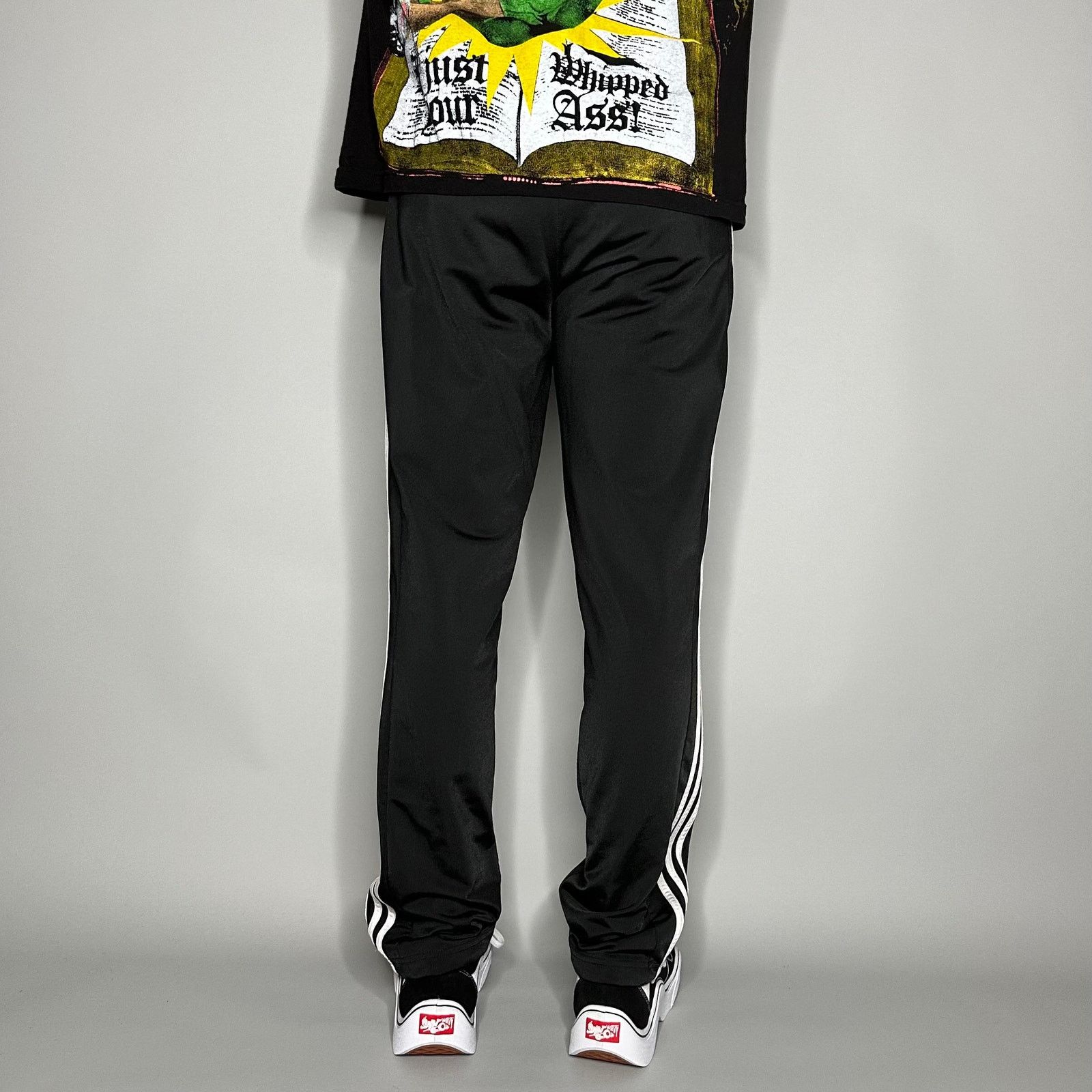 Adidas Vintage Y2K Adidas Sweatpants Mens M Jet Black Polyster Size US 32 / EU 48 - 3 Thumbnail