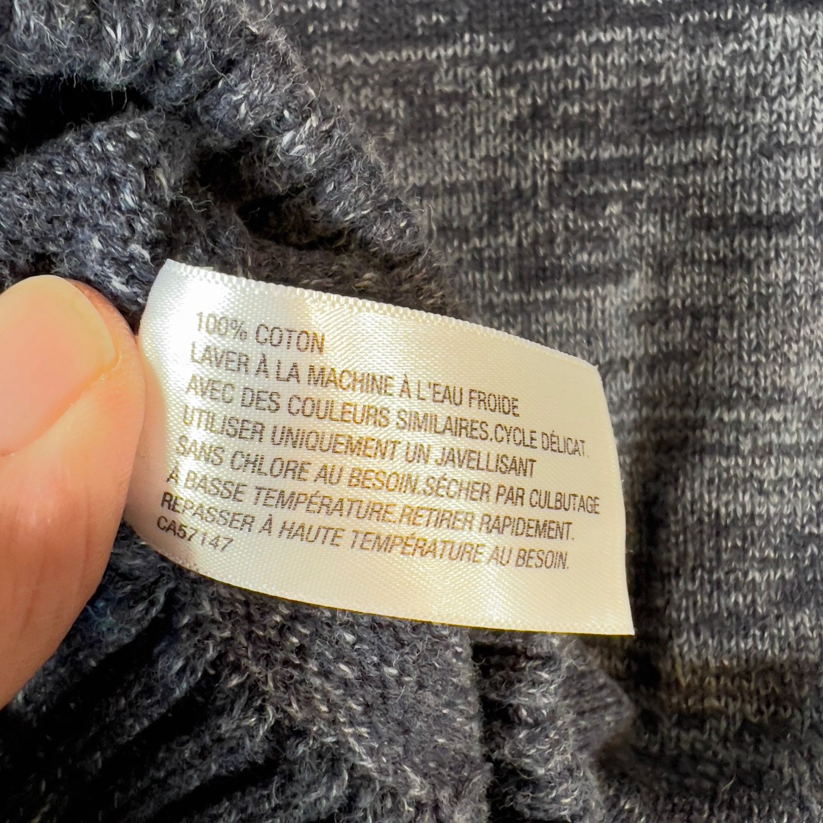 Converse Converse One Star Henley Sweater Mens L 4 Button 100% Cotton Size US L / EU 52-54 / 3 - 11 Thumbnail