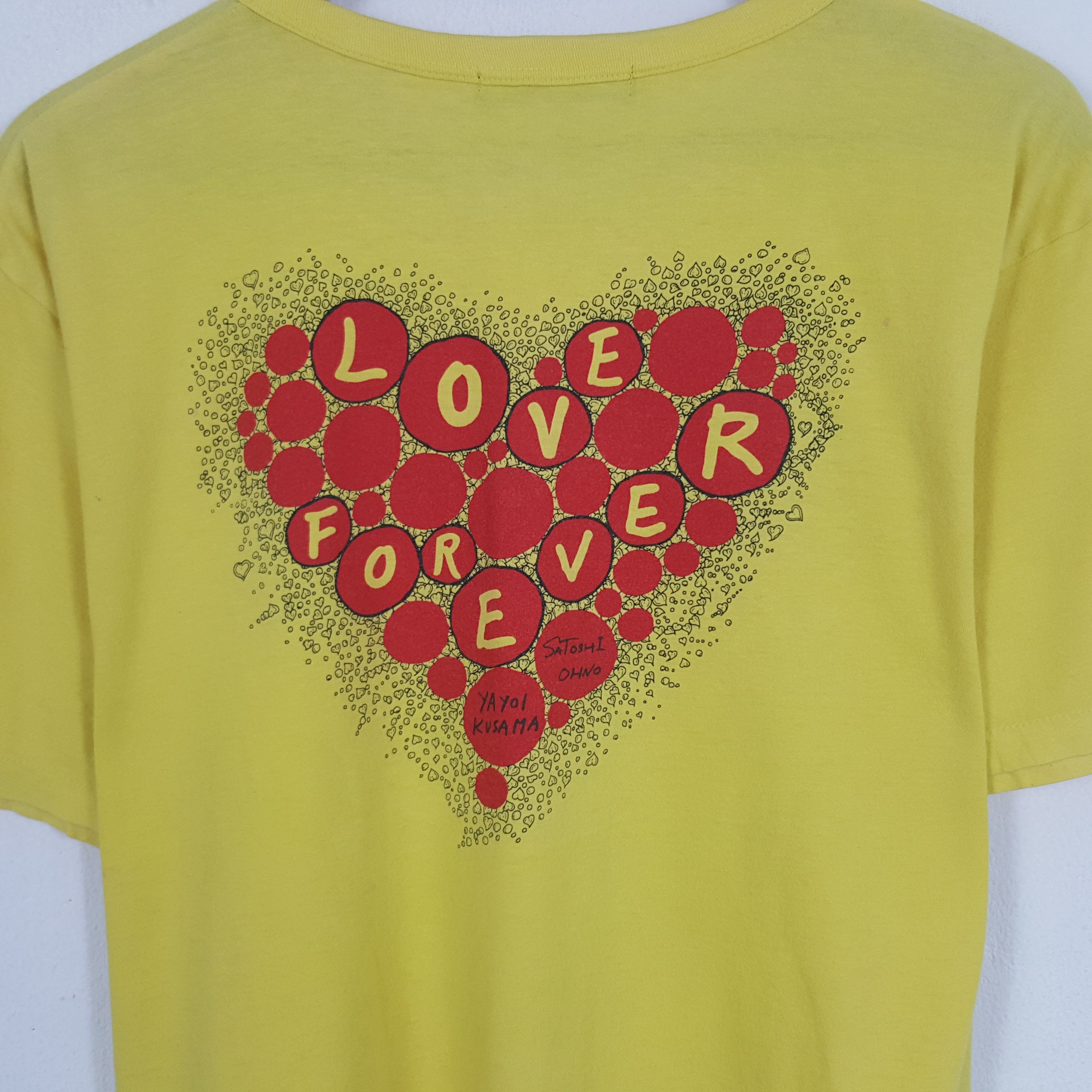 Japanese Brand × Vintage Vintage 24 Hours Television Love Forever Tshirt Size US XL / EU 56 / 4 - 4 Thumbnail