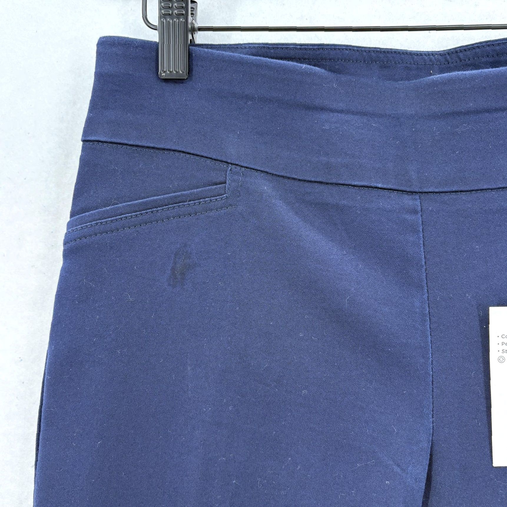 Croft & Barrow Croft & Barrow Pants Womens 4P Short Navy Effortless Stretch Bootcut Comfort NWT Size 27" / US 4 / IT 40 - 3 Thumbnail