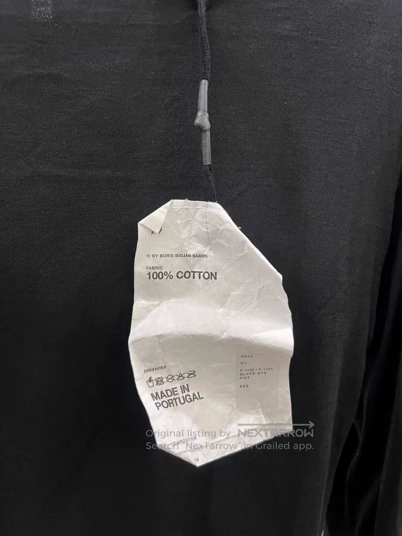 Boris Bidjan Saberi Boris Bidjan Saberi Double-sided Printed Underwear Long Sl Size US XXS / EU 40 - 7 Thumbnail