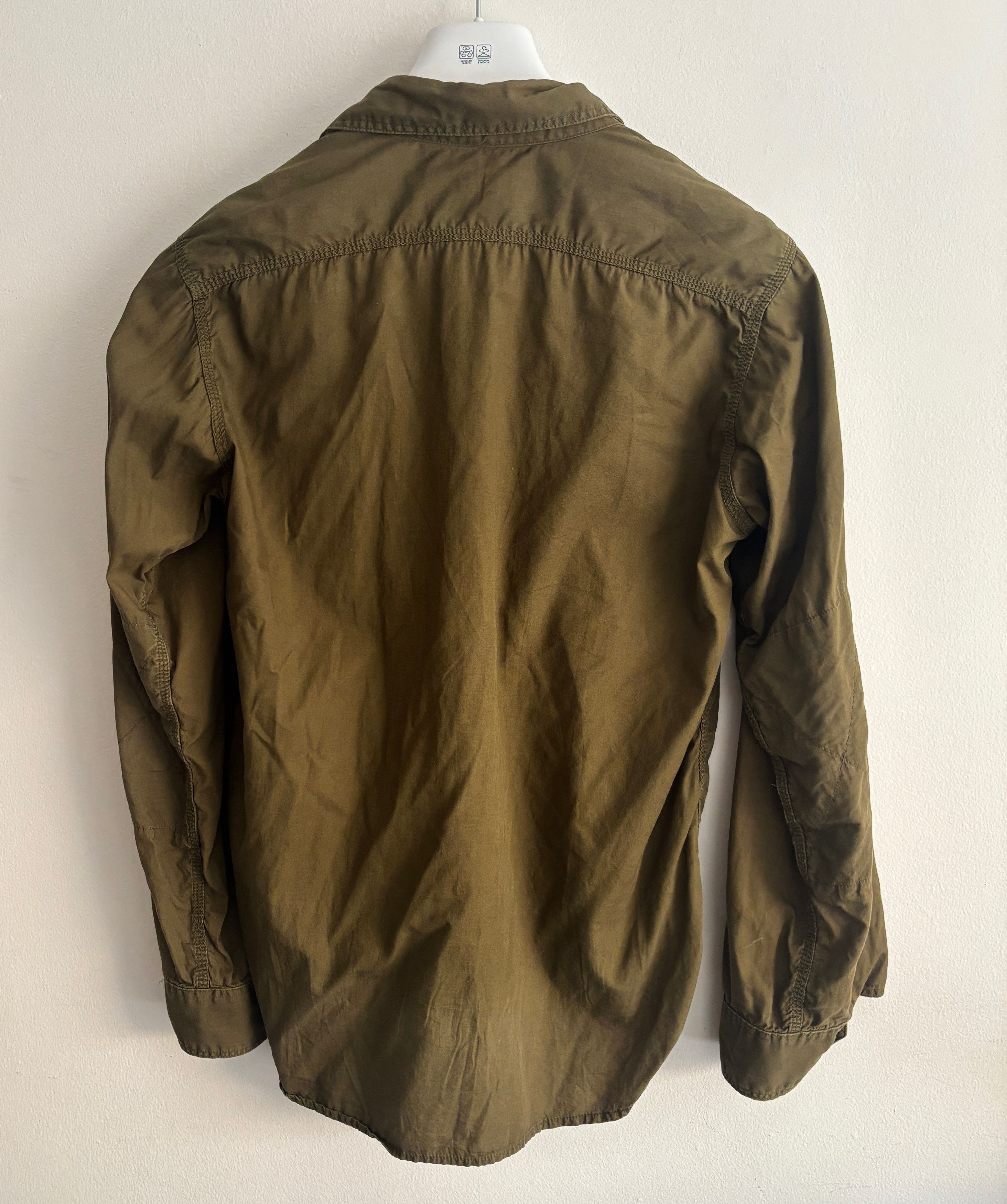 Olive Green Button-up Work Shirt - Medium mi USA