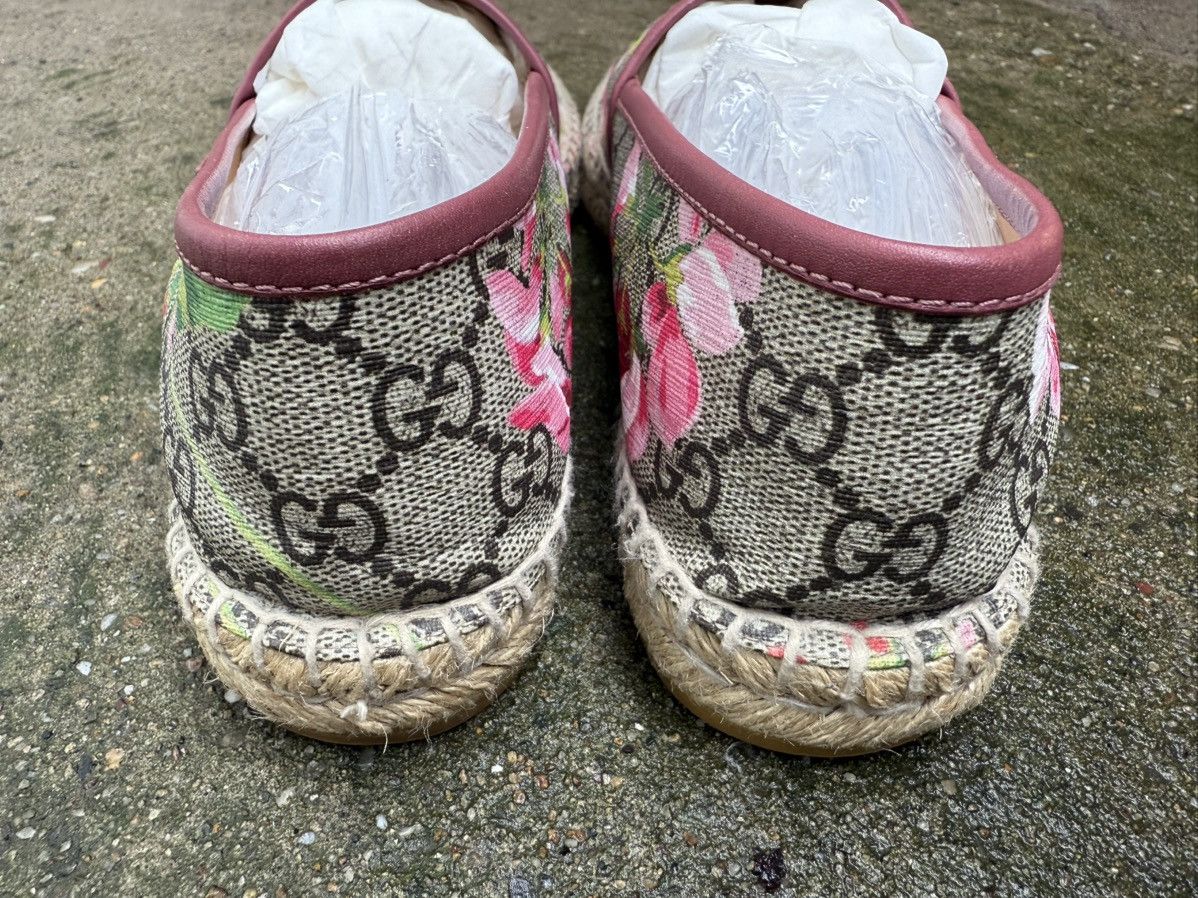 Gucci Authentic ✨Gucci✨GG Blooms Floral Print Supreme Espadrilles Size US 7 / IT 37 - 7 Thumbnail