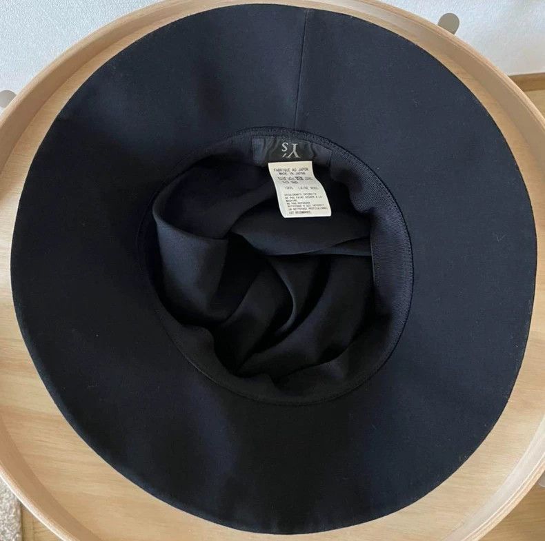 Y's Y's Wool gabardine hat Size ONE SIZE - 4 Thumbnail