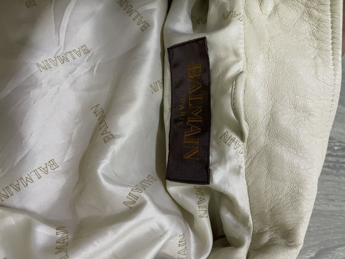 Balmain BALMAIN leather Duffle Coat Balmain Paris Size M / US 6-8 / IT 42-44 - 17 Thumbnail