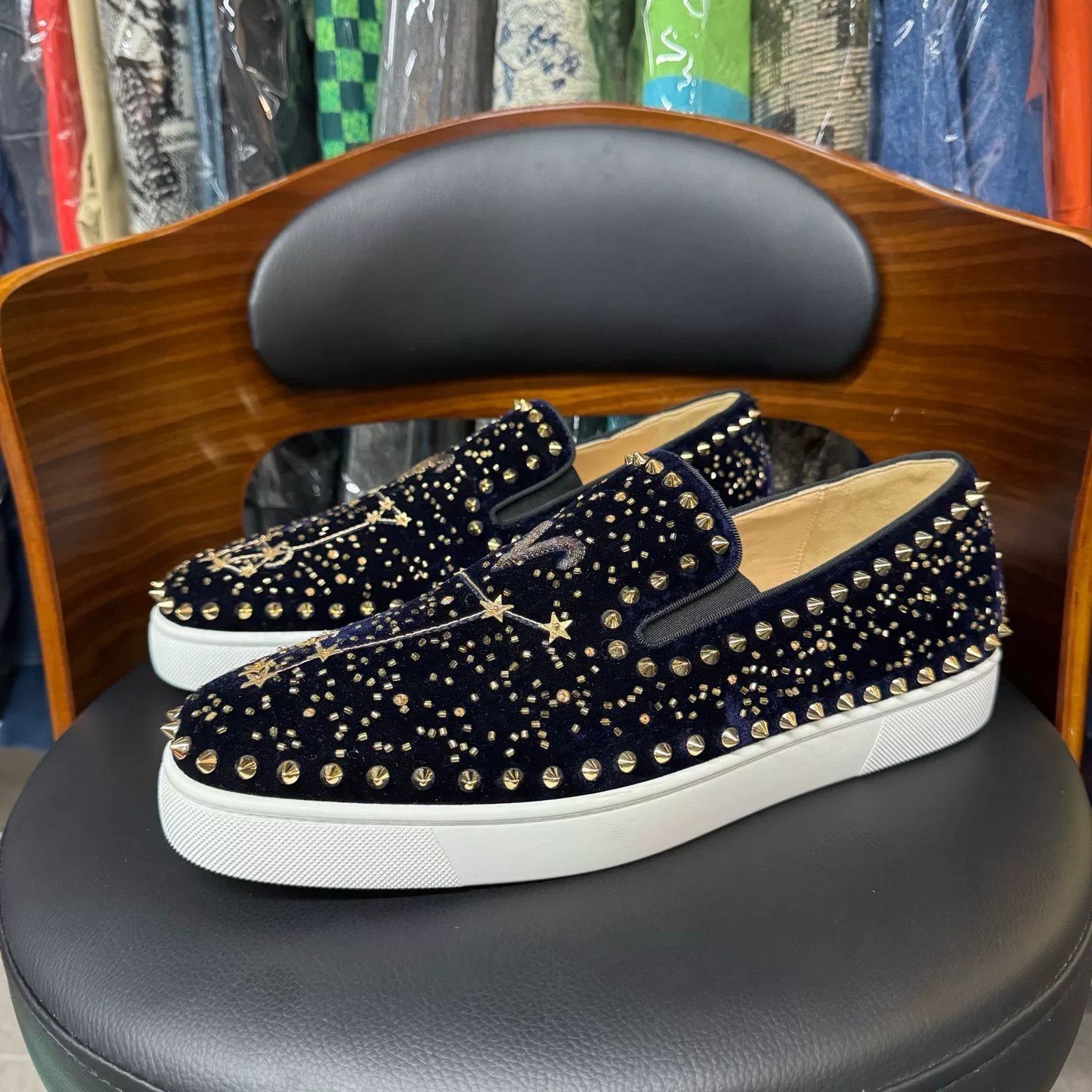 Christian Louboutin Christian Louboutin Limited Red Lowtop Sneakers 43.5 Men Size US 10.5 / EU 43-44 - 1 Thumbnail
