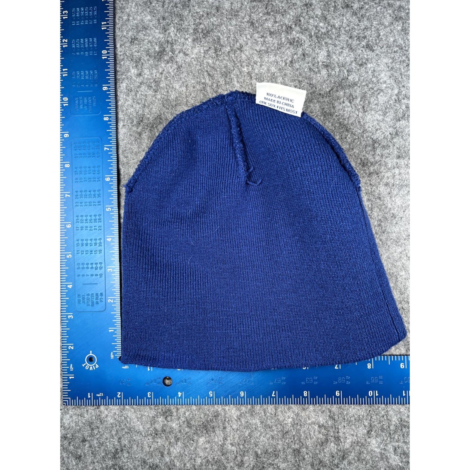 Vintage The Game Beanie Unisex One Size Blue Striped Princeton Day School Invitational Hat Size ONE SIZE - 6 Thumbnail