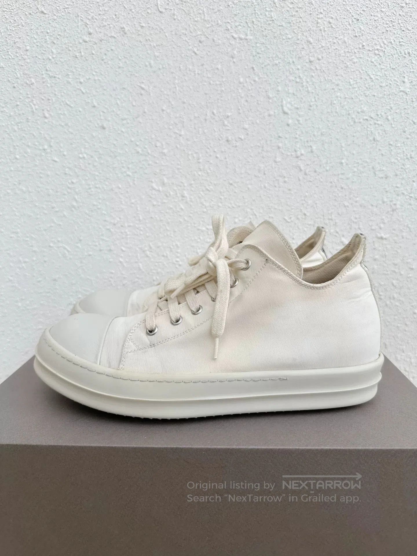 Rick Owens Rick Owens Converse Canvas Low Top. Size US 7 / EU 40 - 4 Thumbnail