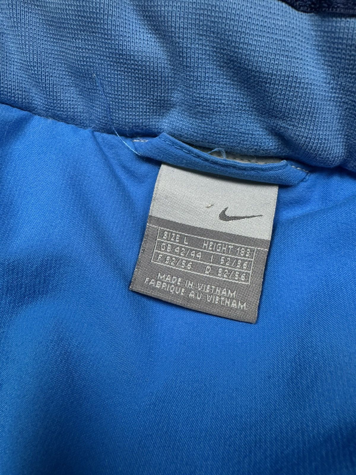 Nike Nike vintage down vest baby blue small logo 90s Size US L / EU 52-54 / 3 - 7 Thumbnail