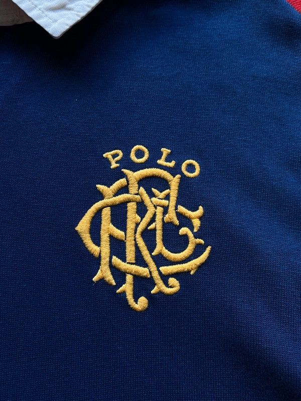 Polo Ralph Lauren Polo Ralph Lauren Sz XL Scribble Rugby Size US XL / EU 56 / 4 - 4 Thumbnail