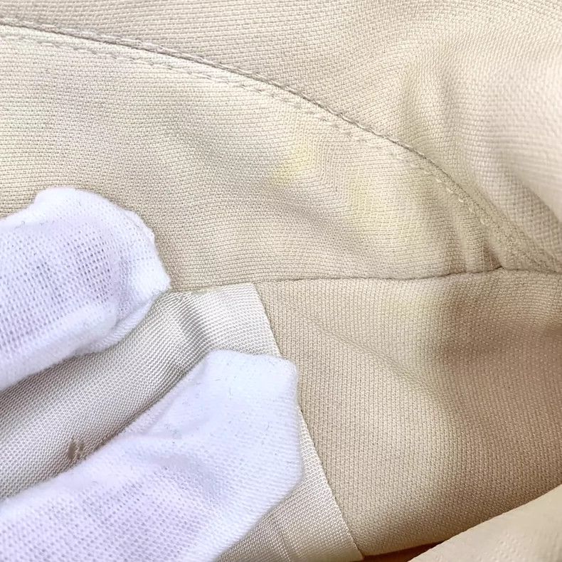 Gucci Gucci Beige wool lapel single-breasted short-sleeved jacket Size XS / US 0-2 / IT 36-38 - 8 Thumbnail