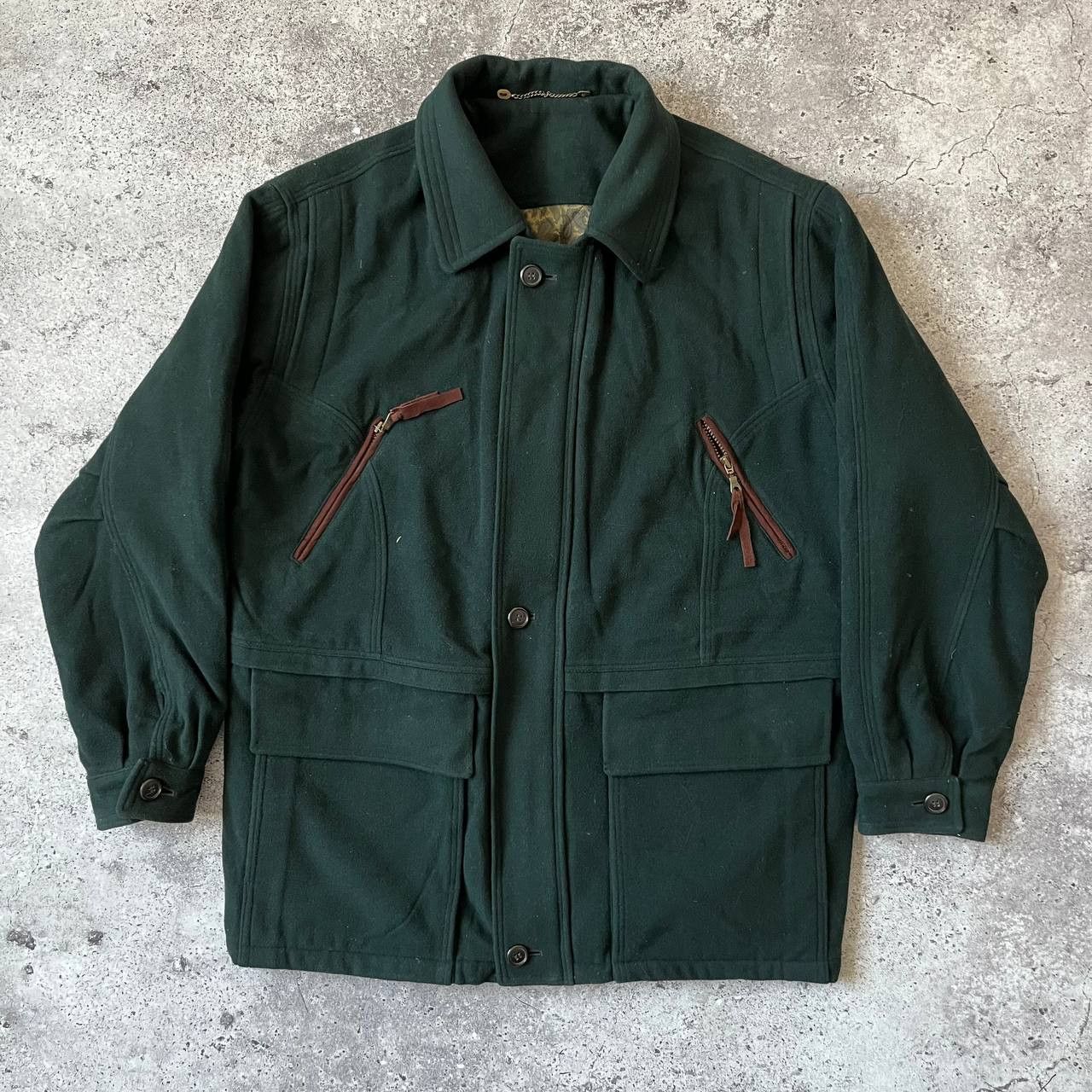 Designer × Japanese Brand × Vintage Vintage 80s-90s Italian Wool Cashemere Coat Jacket Size US XL / EU 56 / 4 - 1 Thumbnail