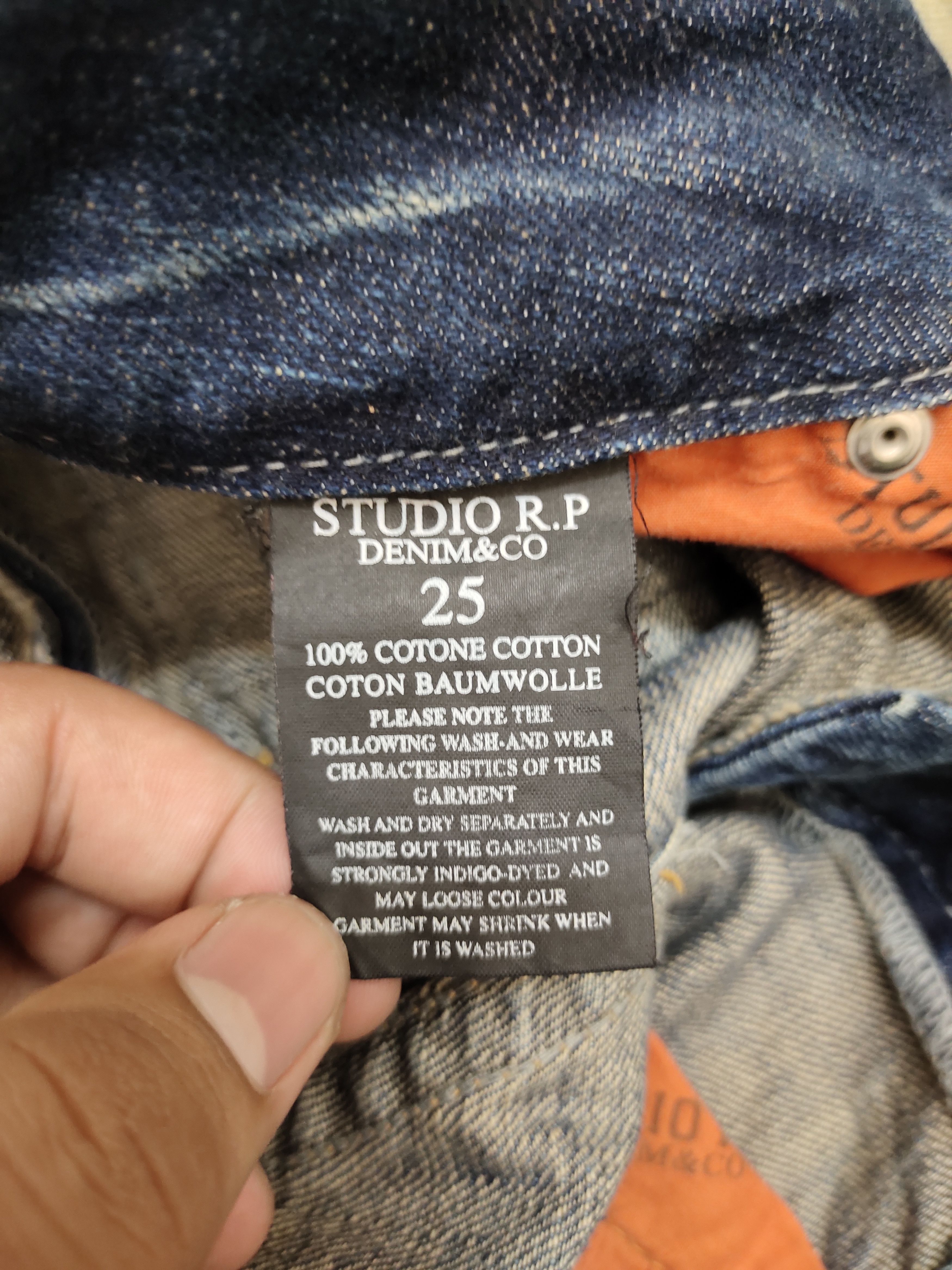If Six Was Nine Flare Jeans Studio RP Faded Bootcut Low Rise Jpg Style Size US 27 - 21 Thumbnail