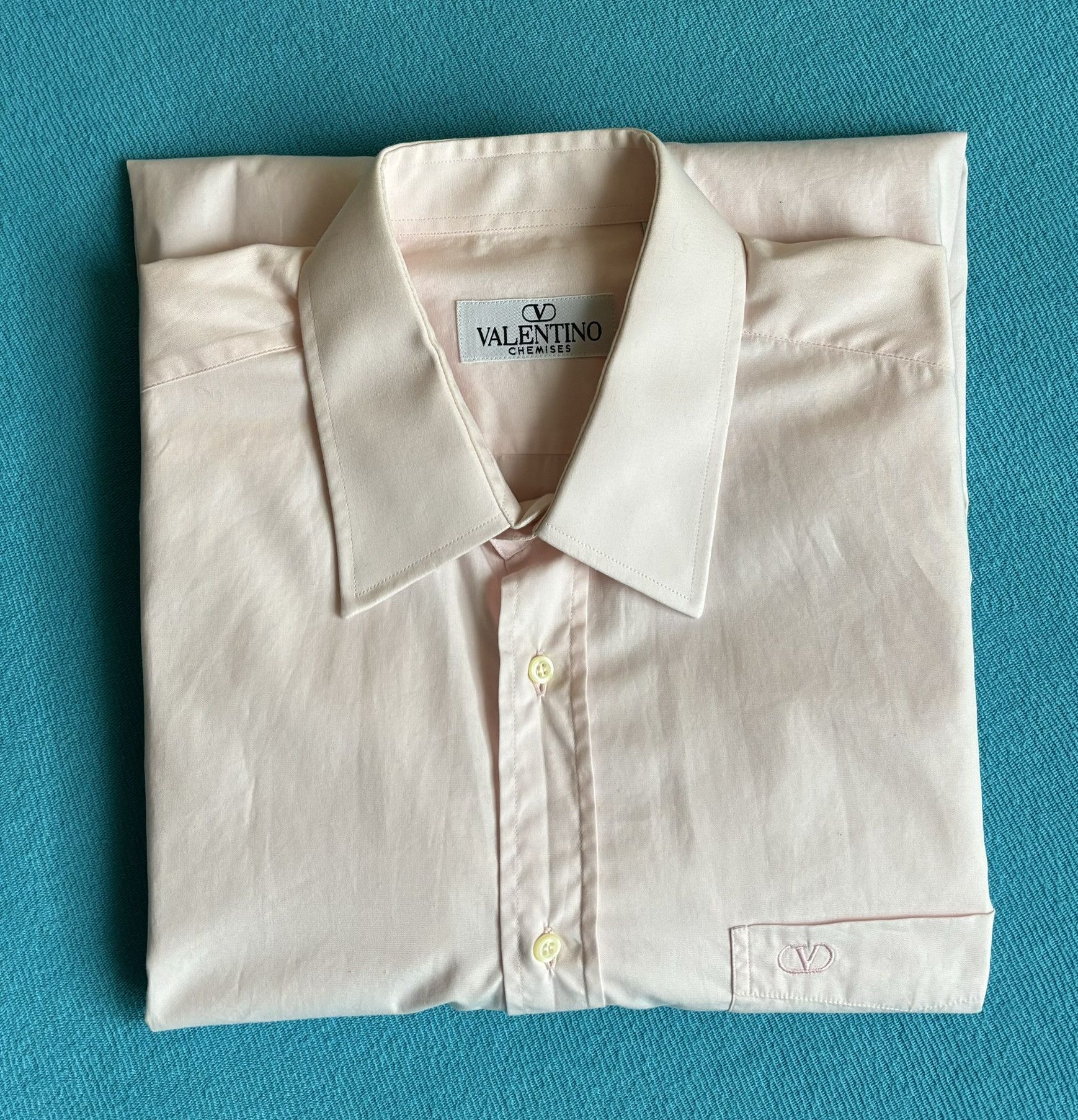 Valentino Valentino Chemises pink shirt size. 42 16 Size US XXL / EU 58 / 5 - 14 Thumbnail