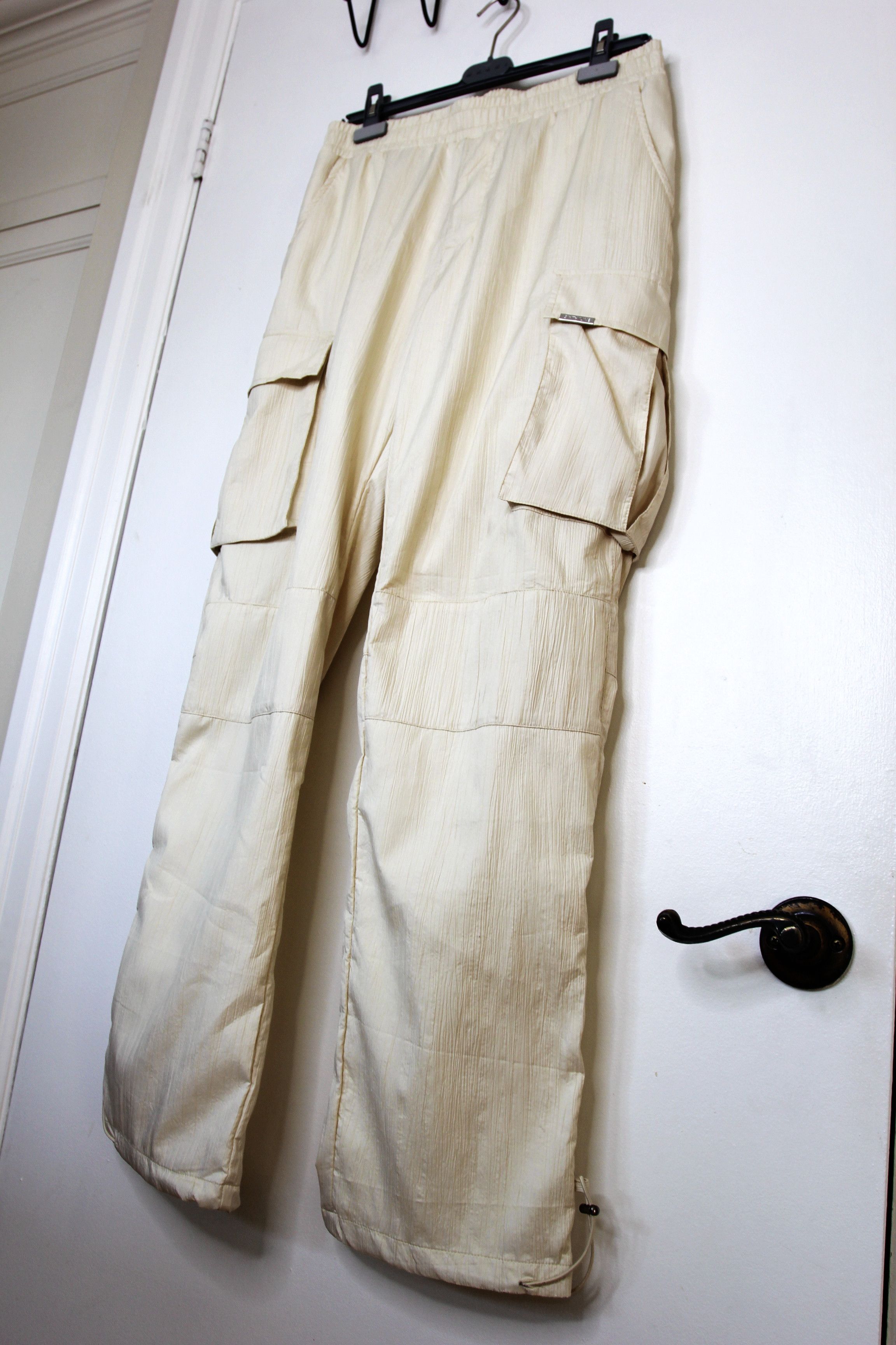 Sixth June Paris BNWT SS24 SIXTH JUNE CRINKLED TEXTURE CARGO PANTS L Size US 34 / EU 50 - 7 Thumbnail