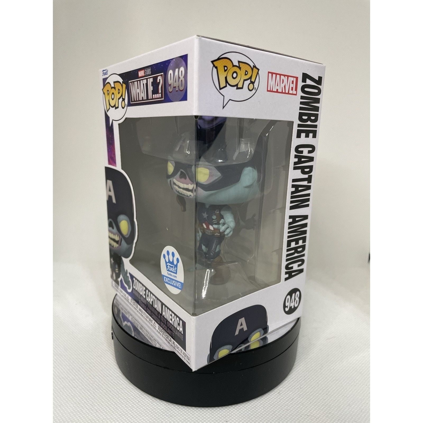 Marvel Comics Funko Pop! Zombie Captain America - Funko (Exclusive) #948 Size ONE SIZE - 2 Thumbnail