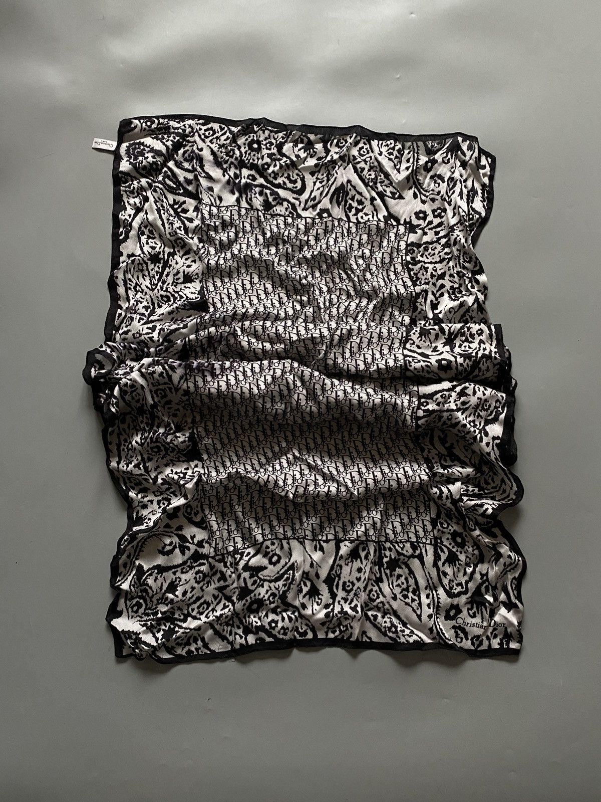 Christian Dior Monsieur Christian Dior vintage silk scarf Size ONE SIZE - 1 Thumbnail