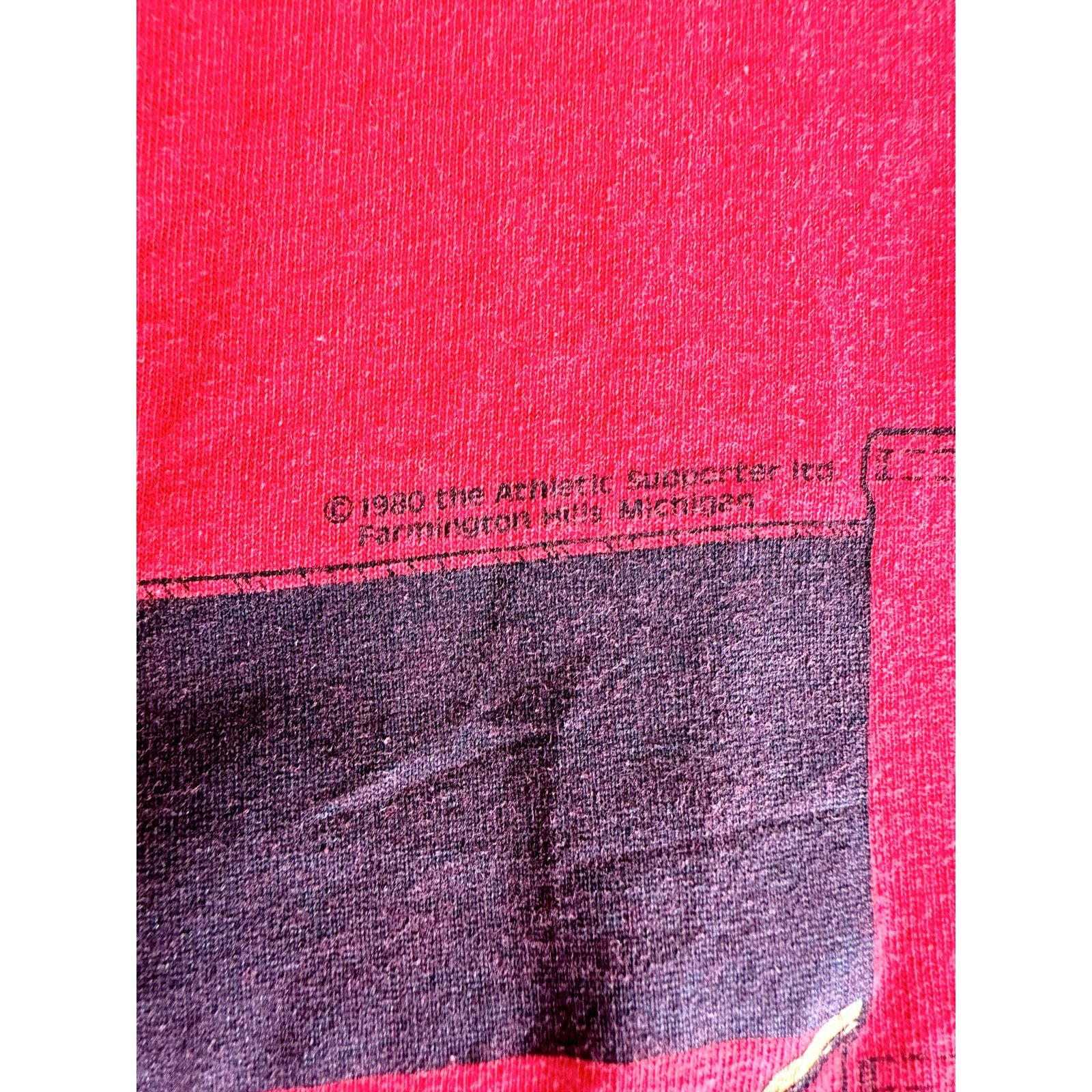 Fruit Of The Loom Vintage 1980 Single Stitch Santa Tee Shirt Men's XL Size US XL / EU 56 / 4 - 4 Thumbnail
