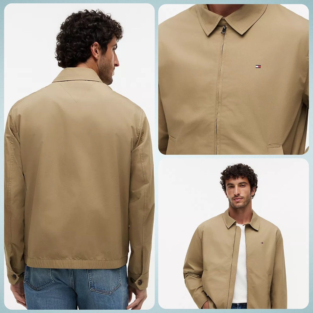Tommy Hilfiger Tommy Hilfiger Lightweight Zip Up Ivy Jacket Size US M / EU 48-50 / 2 - 3 Thumbnail