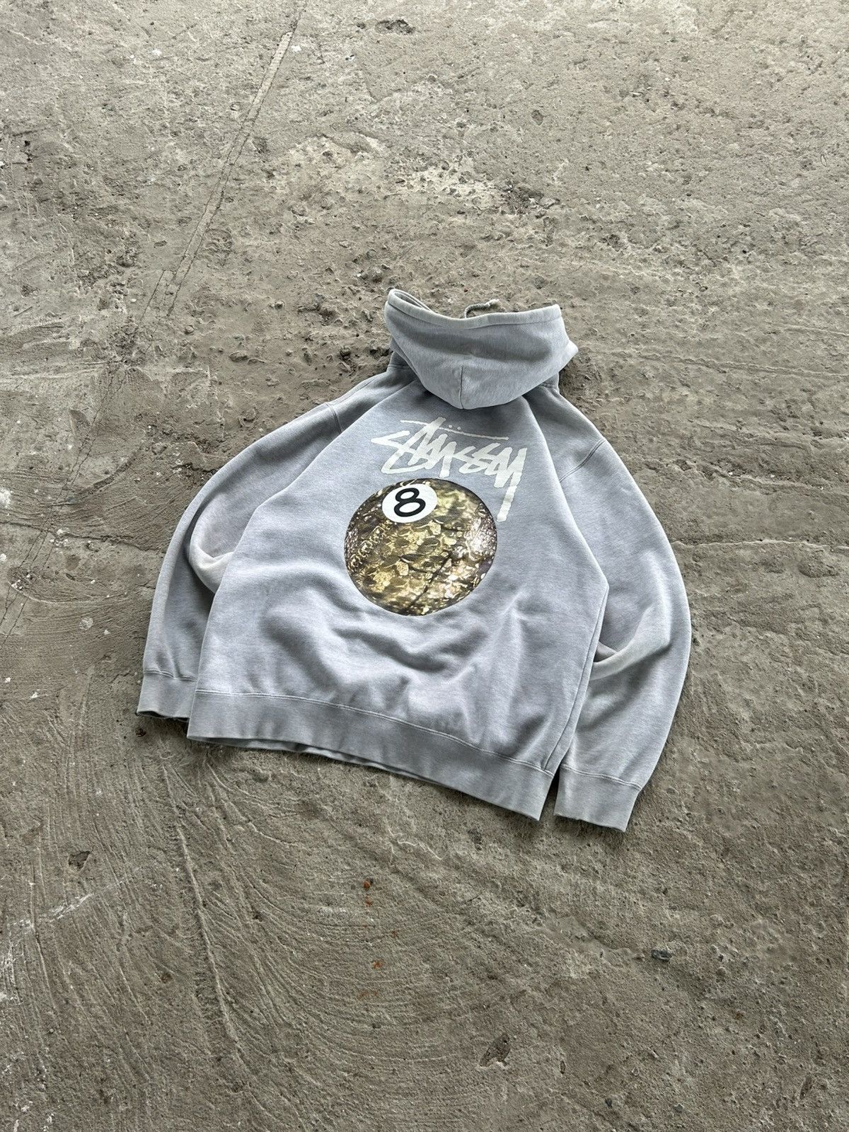 Stussy Vintage/Rare Stussy “Gold 8 Ball” hoodie Size US M / EU 48-50 / 2 - 5 Thumbnail