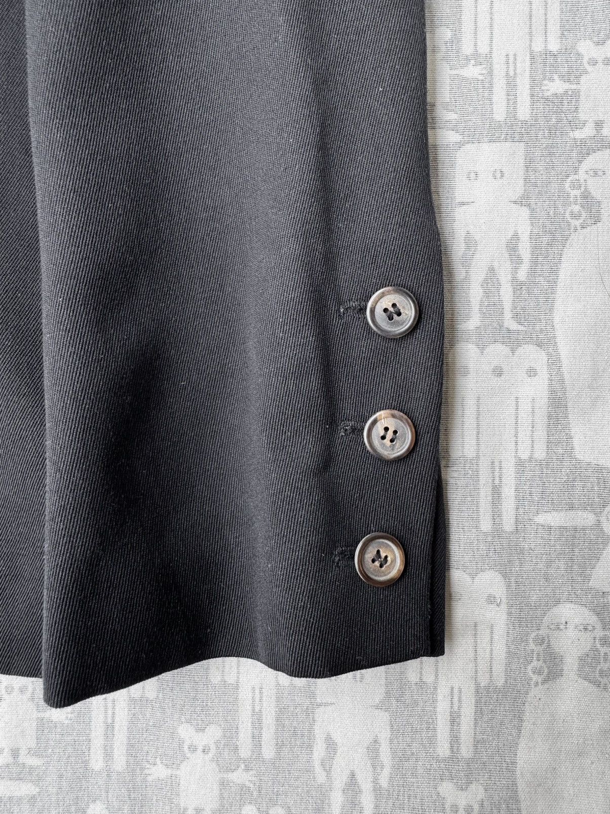 Ann Demeulemeester Ann Demeulemeester AW96 Asymmetrical Peak Lapel Blazer Size XS / US 0-2 / IT 36-38 - 4 Thumbnail