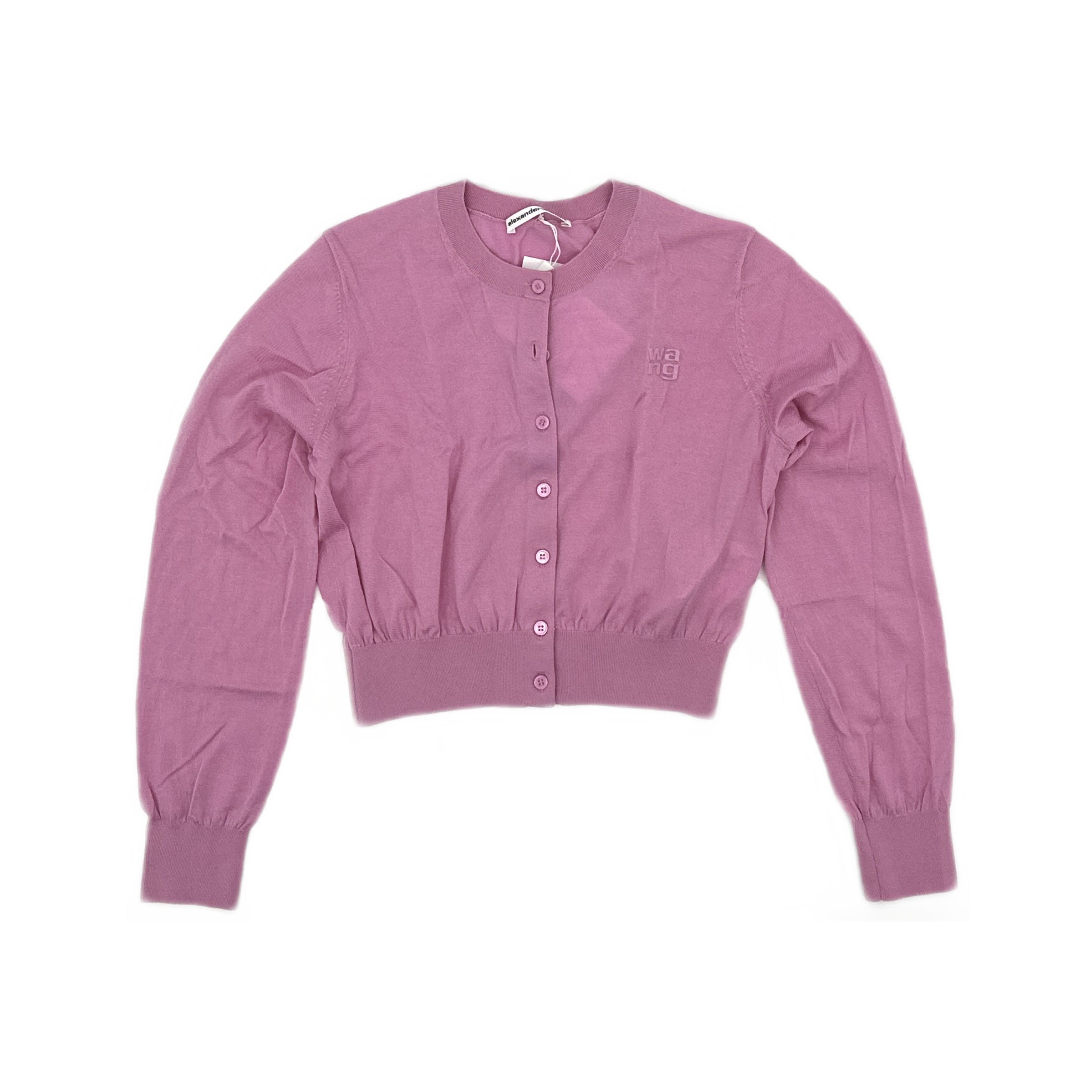 Alexander Wang Alexander Wang Logo Wool Cardigan Size M Size M / US 6-8 / IT 42-44 - 1 Thumbnail