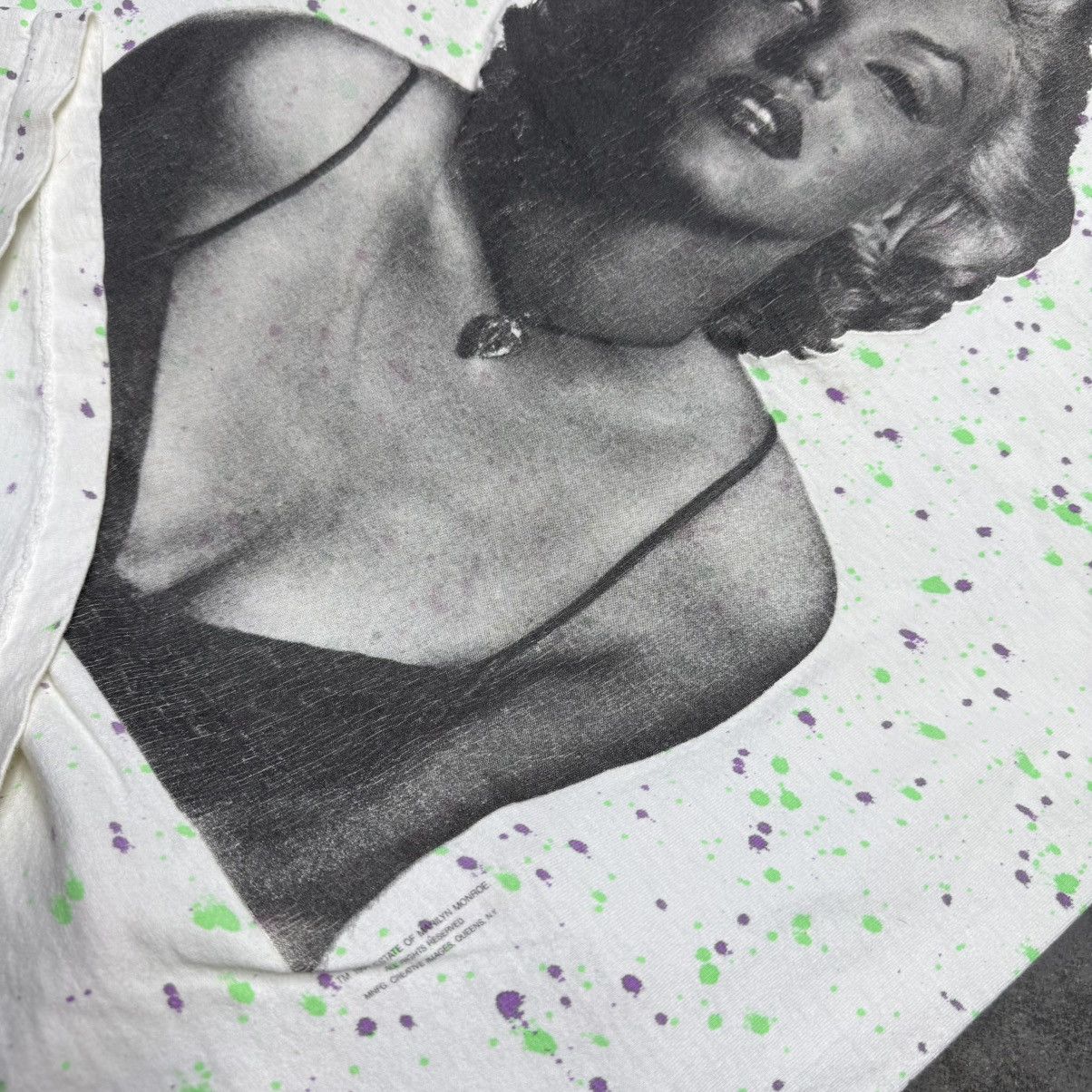 Vintage vintage Marilyn Monroe painter tabk top tshirt Size US XL / EU 56 / 4 - 10 Thumbnail