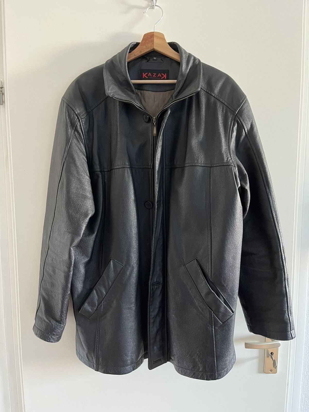 Vintage Vintage real leather jacket Size US L / EU 52-54 / 3 - 2 Thumbnail