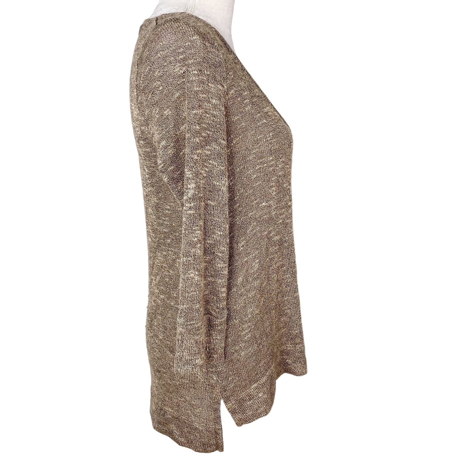 Other Soft Joie Sweater Small Boat Neck Beige Lightweight Size S / US 4 / IT 40 - 5 Thumbnail