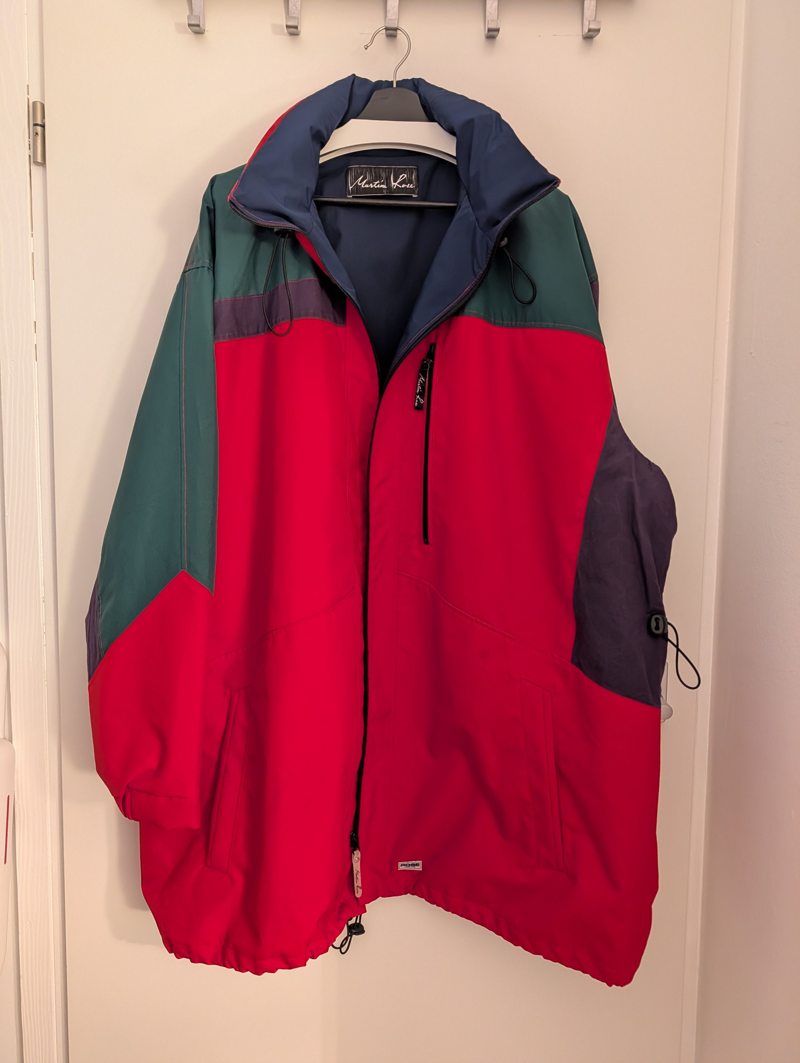 SS18 Oversized Colorblock Parka