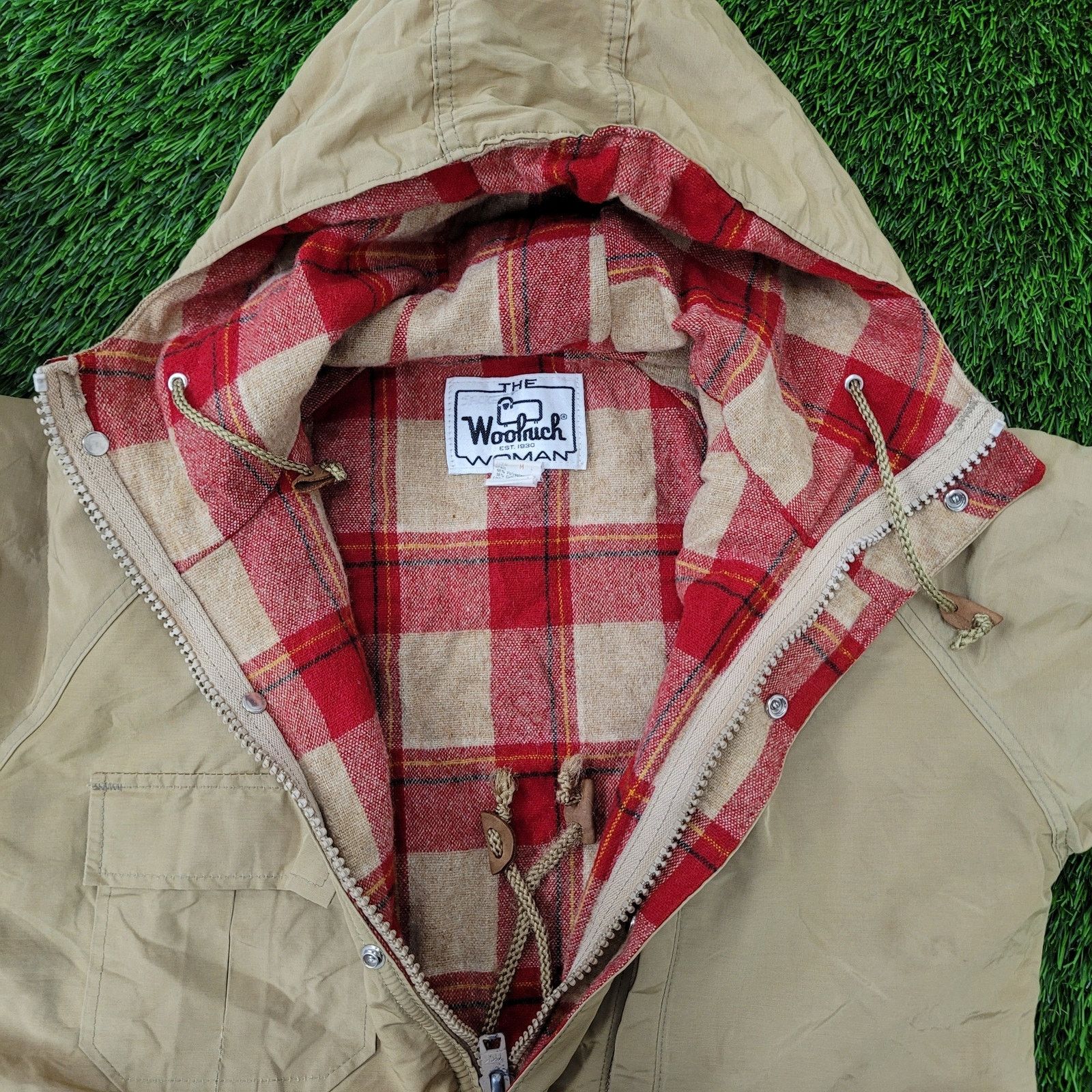 Other Vintage Woolrich Barn Chore Jacket Women M 21x26 Fleece Size M / US 6-8 / IT 42-44 - 23 Thumbnail