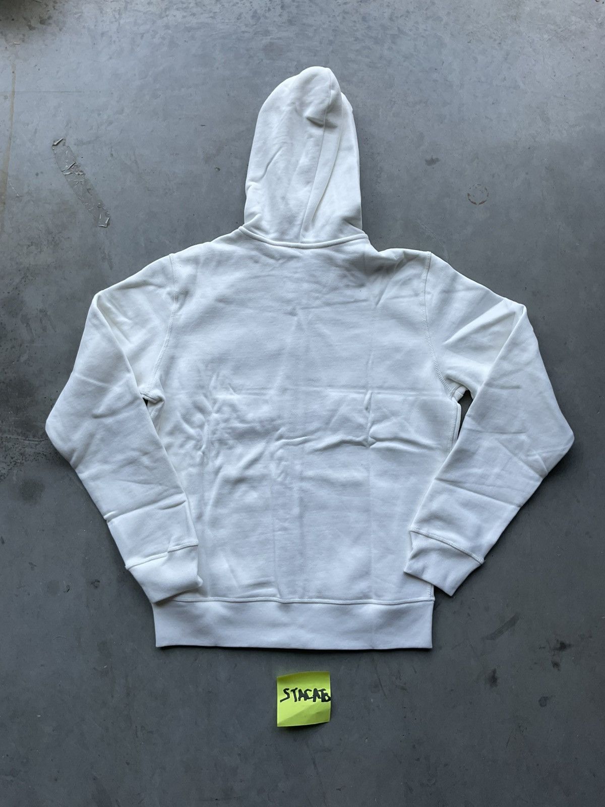 Vintage Fiction Logo Zip Up Hoodie White Size US S / EU 44-46 / 1 - 4 Thumbnail