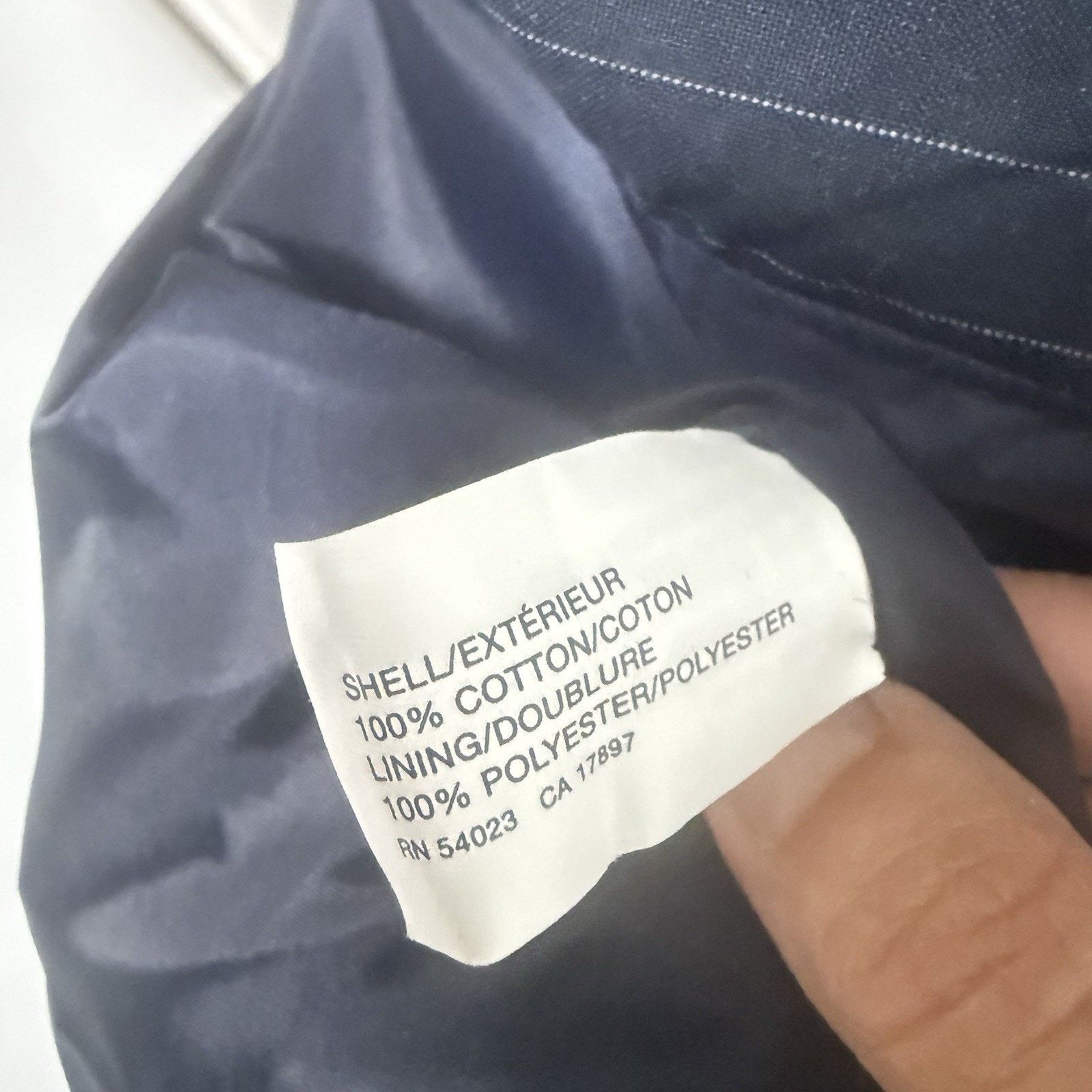 Gap Gap Jacket Blue Striped Two Button Sport Coat Business Size US M / EU 48-50 / 2 - 3 Thumbnail