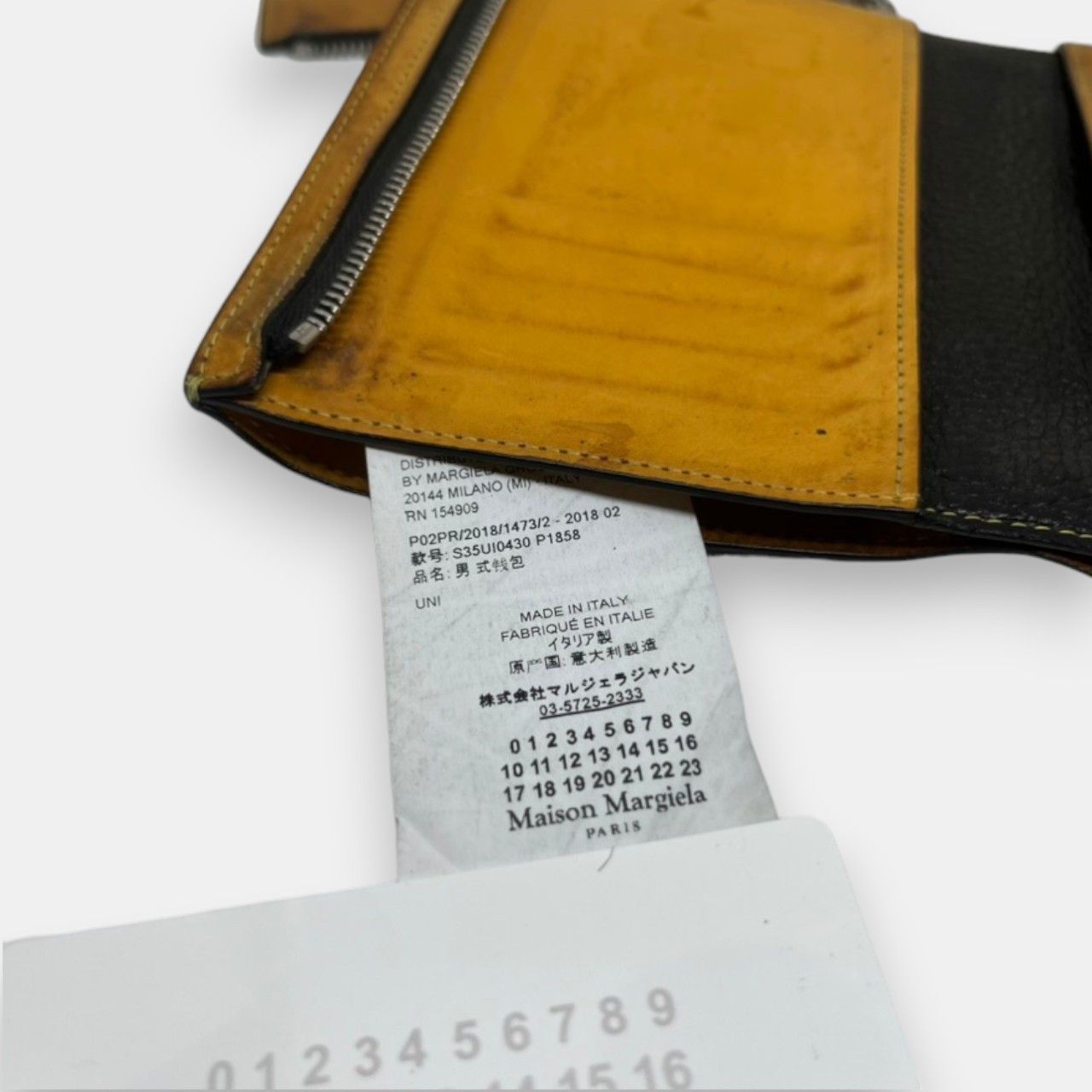 Maison Margiela Maison Margiela Black Leather Wallet 2018 w. Box & Tags Size ONE SIZE - 7 Thumbnail