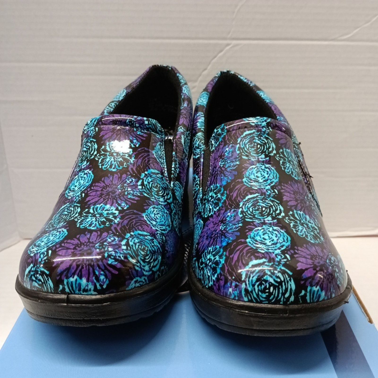 Other Easy Works Leeza Women's Slip On Shoes Size 10 M Purple Blue Size US 10 / IT 40 - 3 Thumbnail