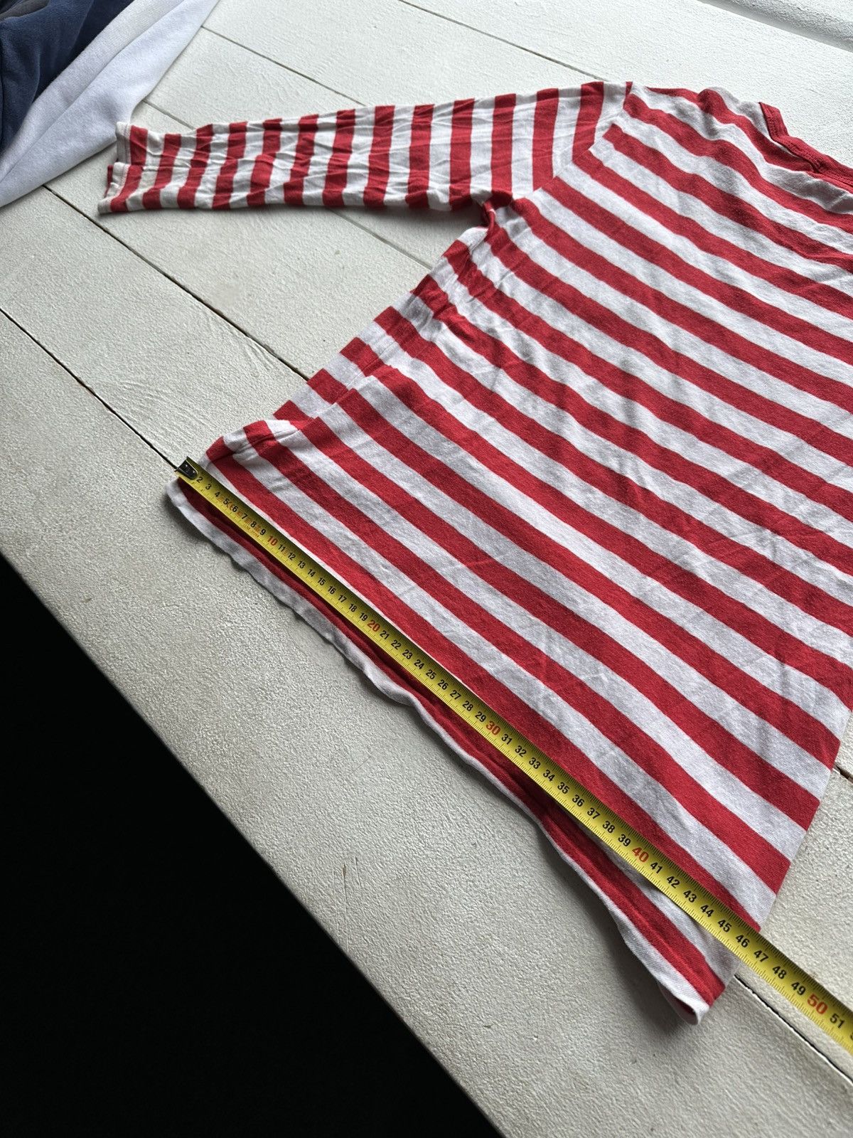 Denim & Supply Ralph Lauren × Vintage 🚨VNTG RALPH LAUREN MARINE STRIPED LONGSLEEVE TANK TOP Size M / US 6-8 / IT 42-44 - 13 Thumbnail