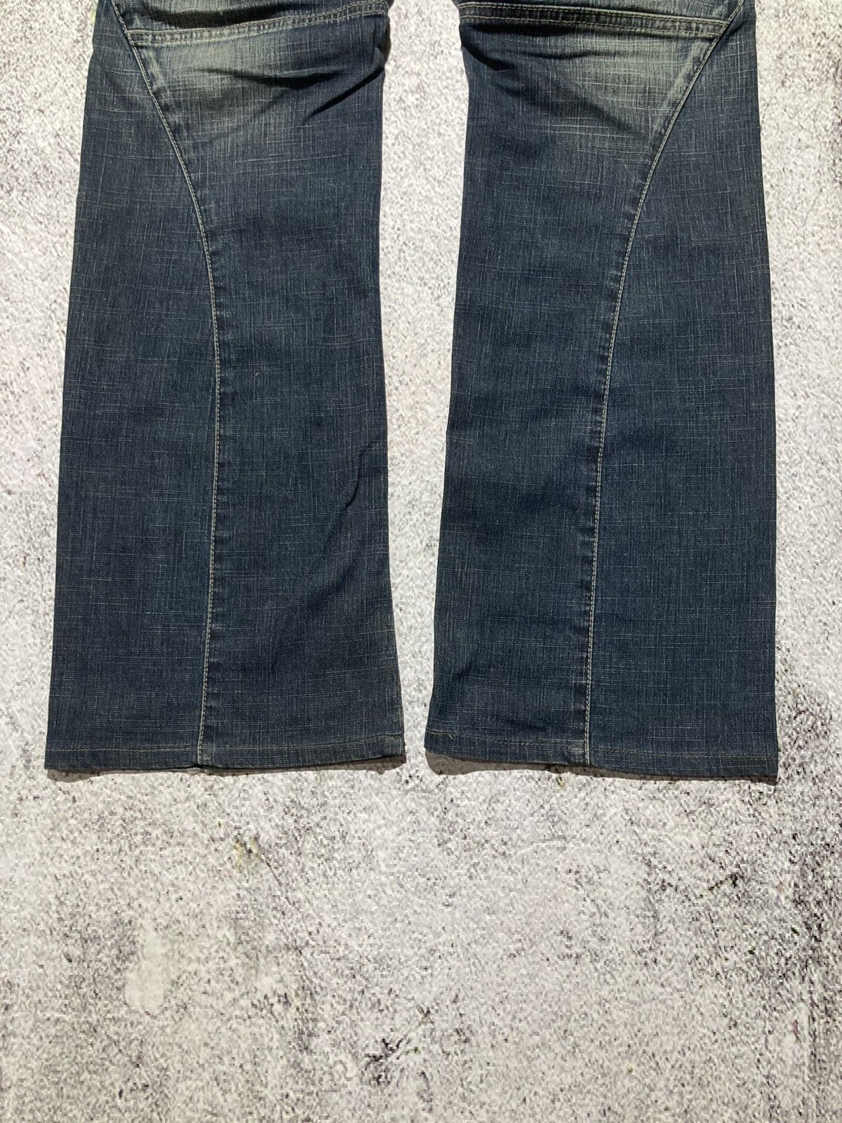 Marithe + Francois Girbaud 2000s Marithe + Francois Girbaud Distressed Bootcut Jeans Size US 29 - 7 Thumbnail