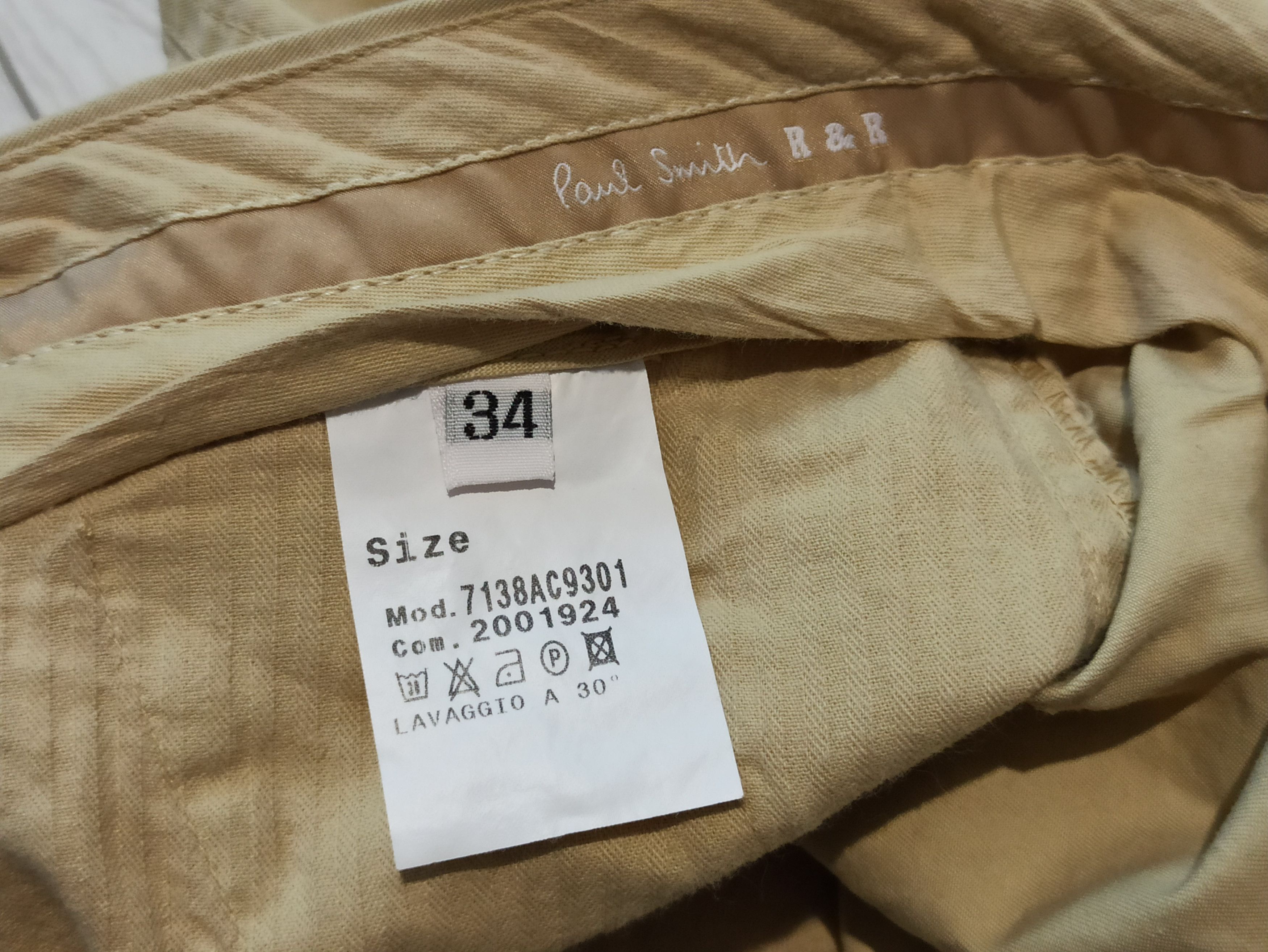 Paul Smith Paul Smith Casual Pants Size US 34 / EU 50 - 8 Thumbnail