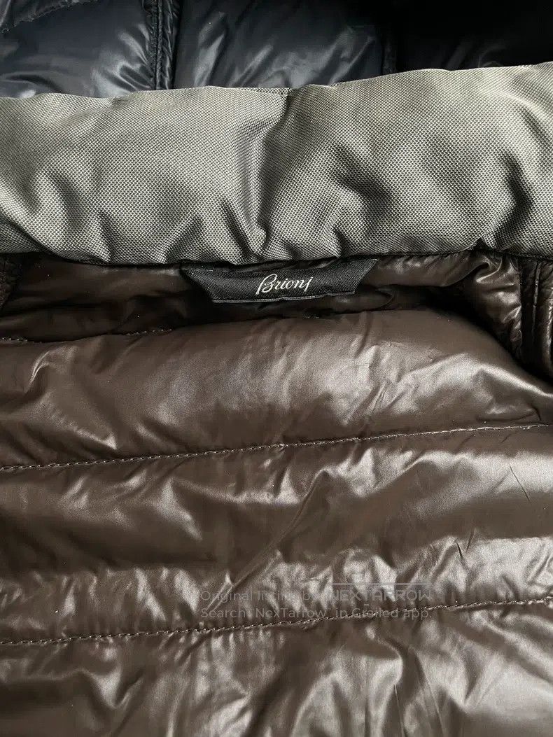 Brioni Brioni Brown Down Jacket Size US L / EU 52-54 / 3 - 2 Thumbnail
