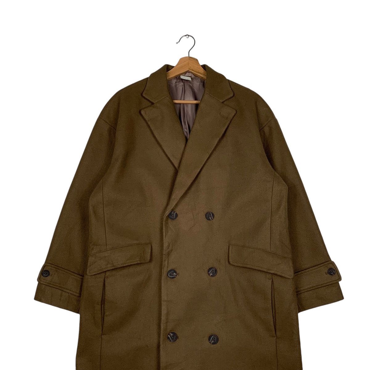 Japanese Brand Japanese Brand Casper John Double Breast Overcoat Size US S / EU 44-46 / 1 - 3 Thumbnail