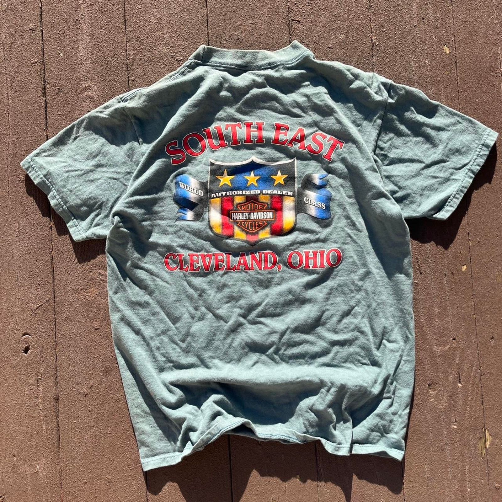Harley Davidson Harley Davidson South East Cleveland Ohio T-shirt Size US L / EU 52-54 / 3 - 1 Thumbnail