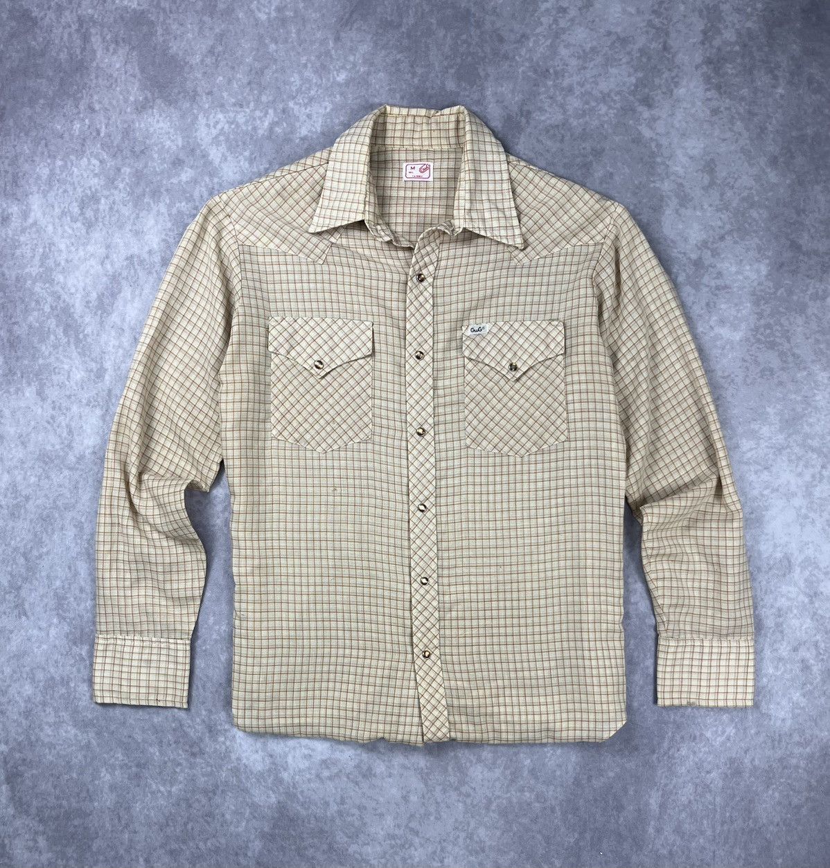 Other Vintage GWG Western Shirt Pearl Snap M Size Size US M / EU 48-50 / 2 - 1 Thumbnail