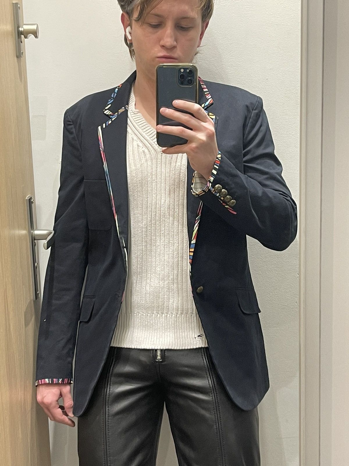 Other AW09 Matthew Williamson X H&M Mosaics Navy Blazer Size US M / EU 48-50 / 2 - 3 Thumbnail