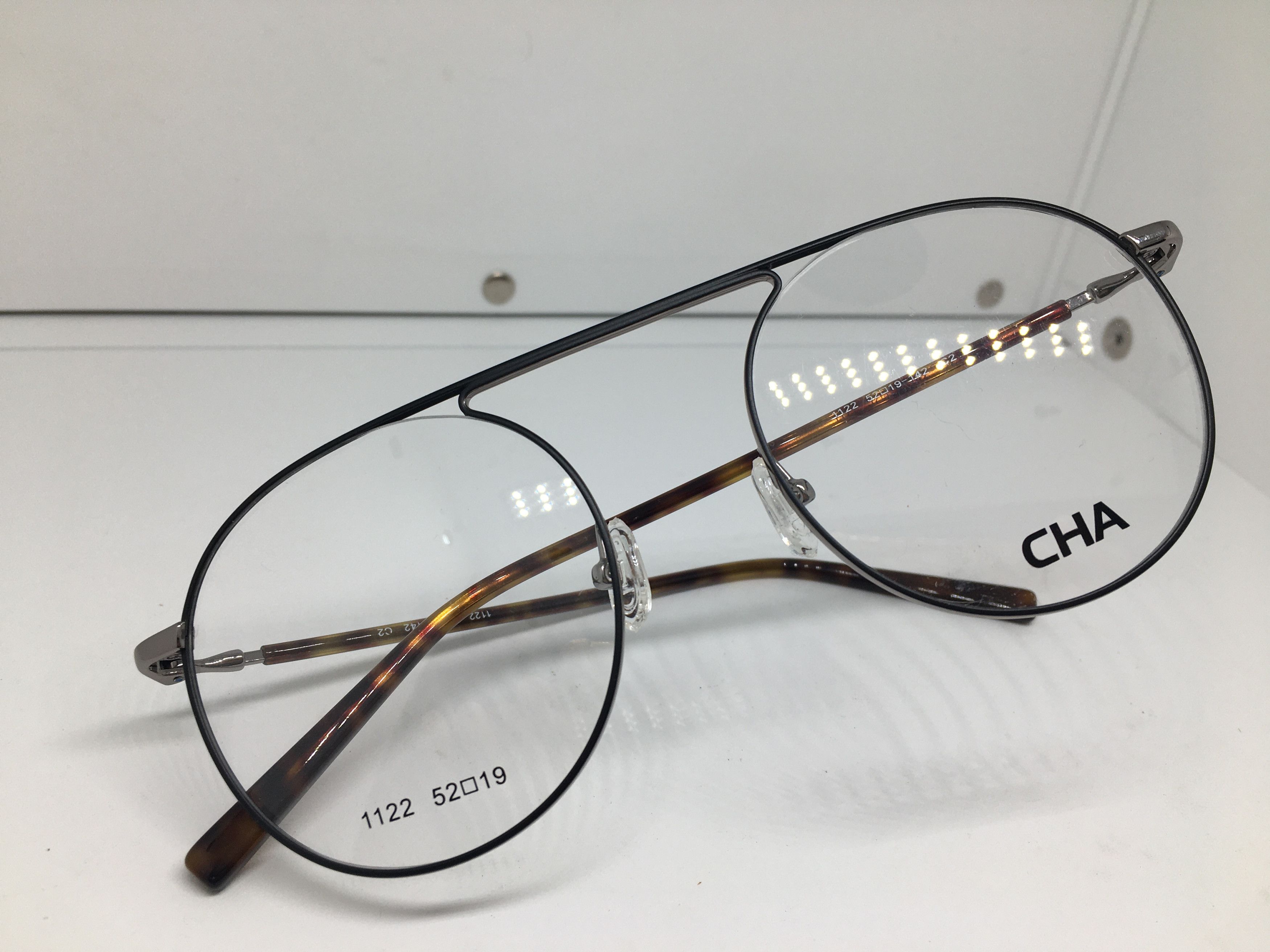 Other CHA Alloy Round Eyeglasses Frame Size ONE SIZE - 6 Thumbnail