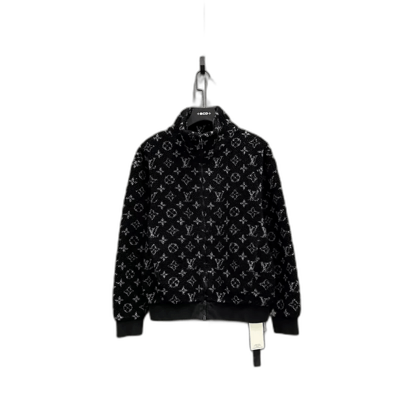 Louis Vuitton Louis Vuitton Teddy Coat in Black Print-2506 Size US S / EU 44-46 / 1 - 1 Thumbnail
